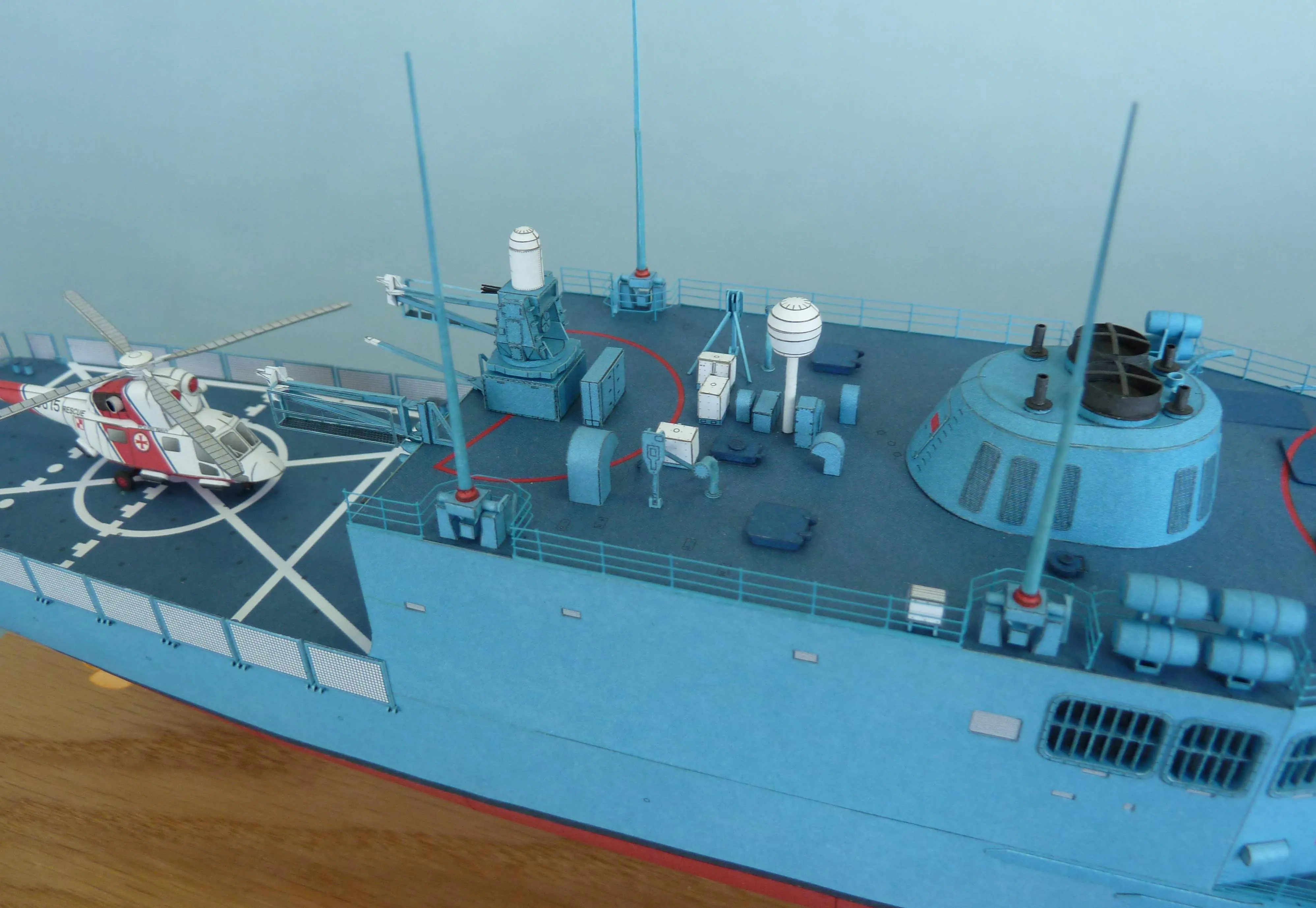 Модель корабля Генерал K. Pulaski - Верфь на Столе