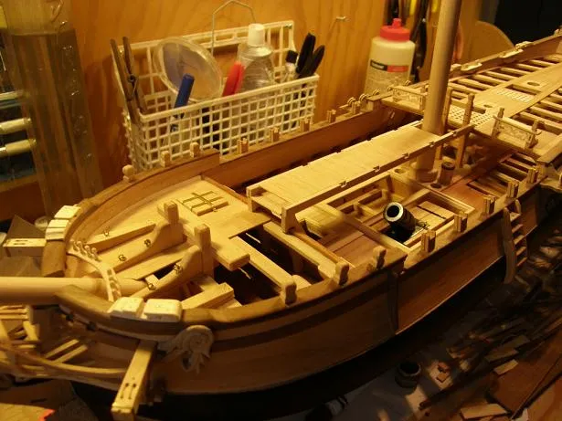 Модель корабля "La Salamandre" - Верфь на Столе