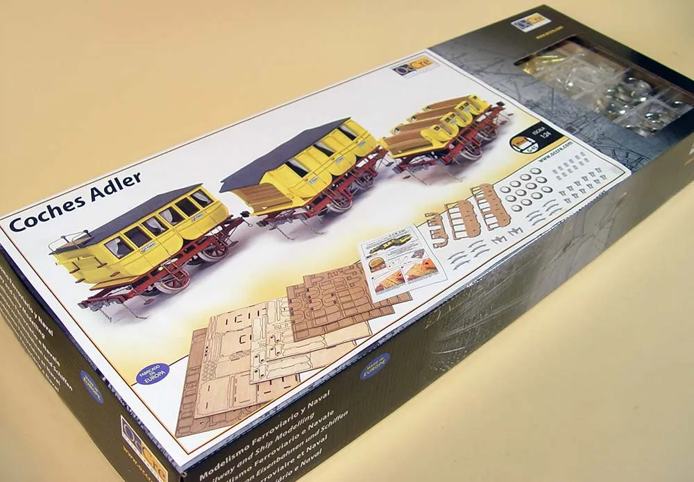 модель паровоза Вагоны для паровоза ADLER