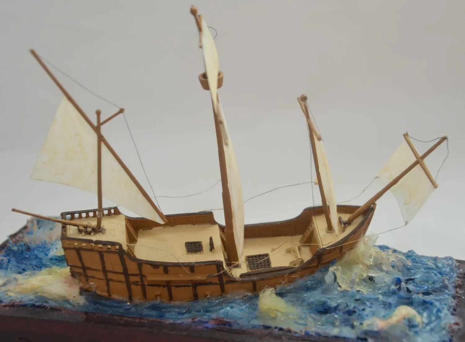 Модель корабля Каракка  "Санта-Мария" - Верфь на Столе