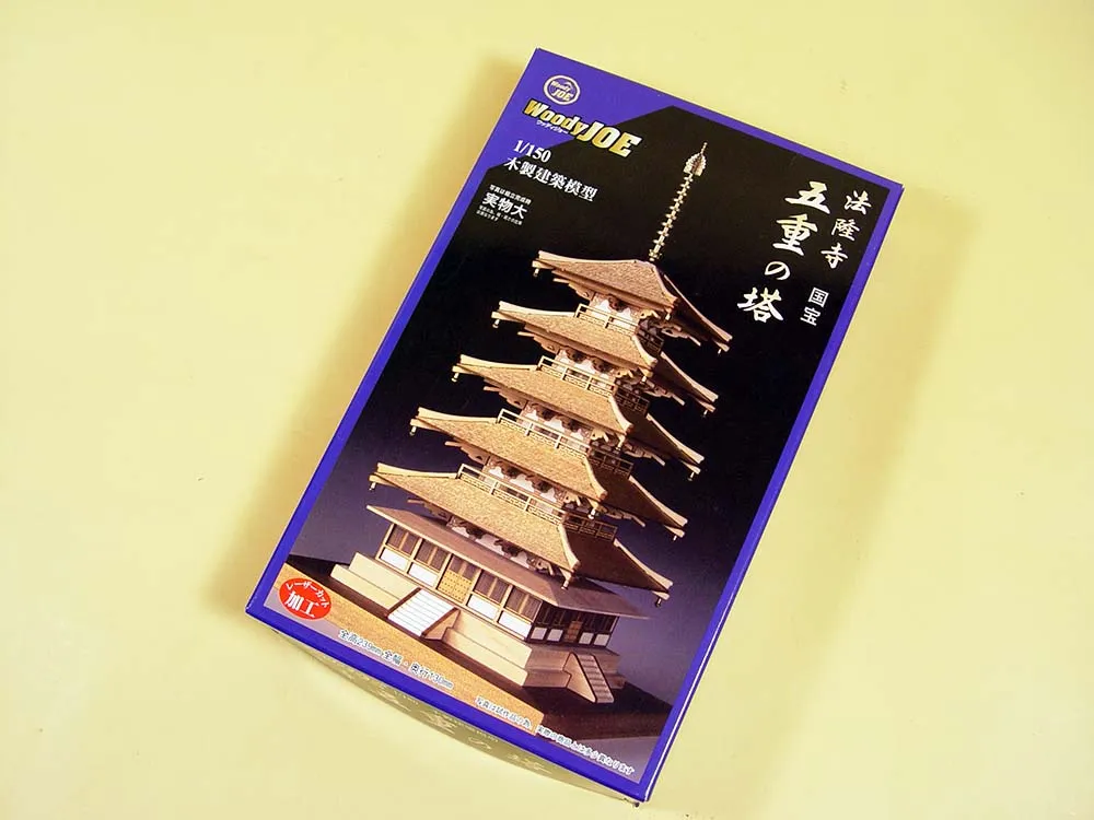 5-ти ярусная пагода Horyu-Ji + (Стартовый набор инструментов)