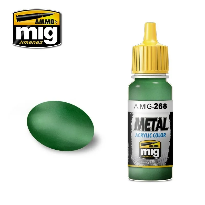 Краска акриловая "Aotake Green", Ammo Mig, 17 мл