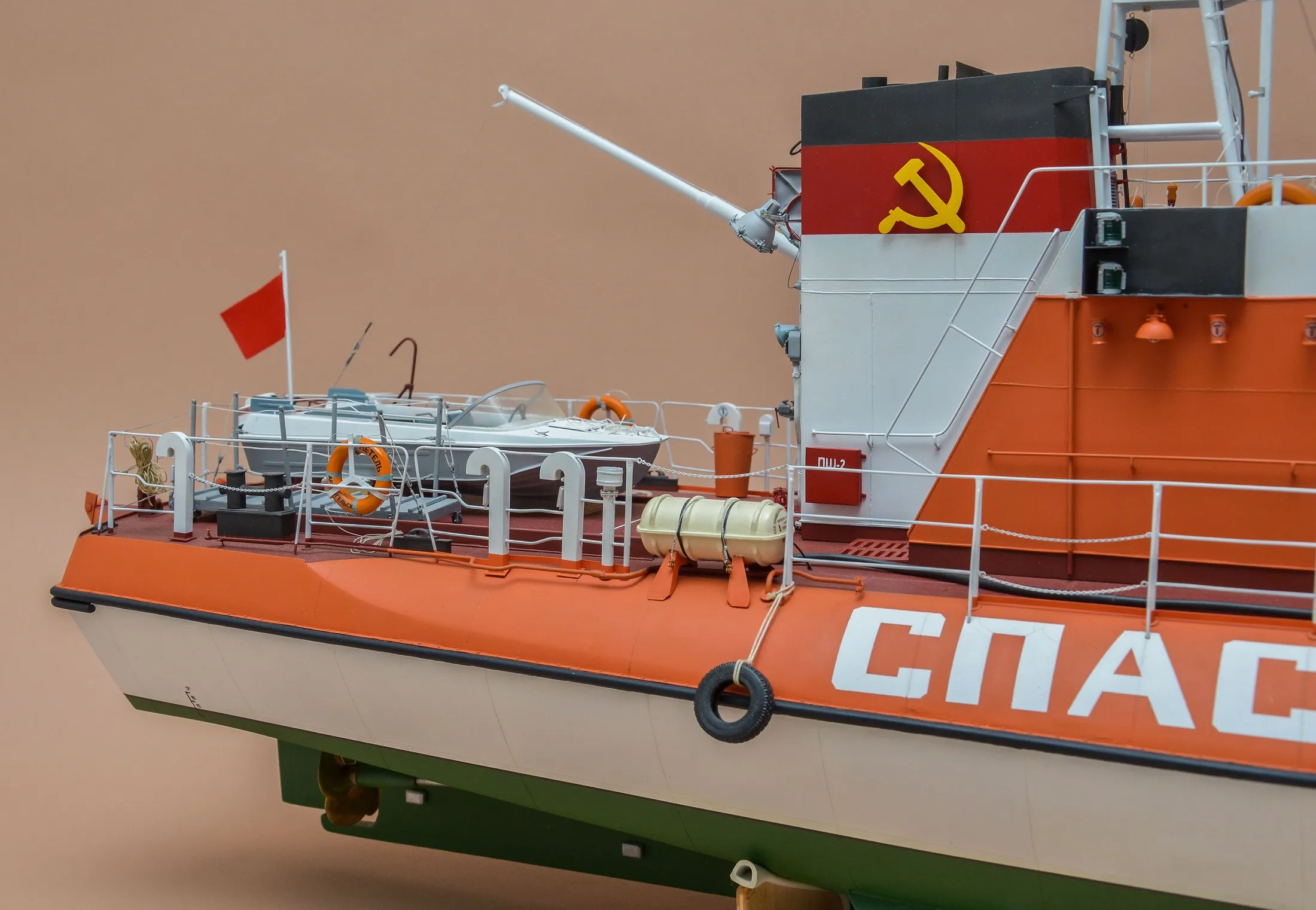 Модель корабля «Метель», проект 1458 - Верфь на Столе