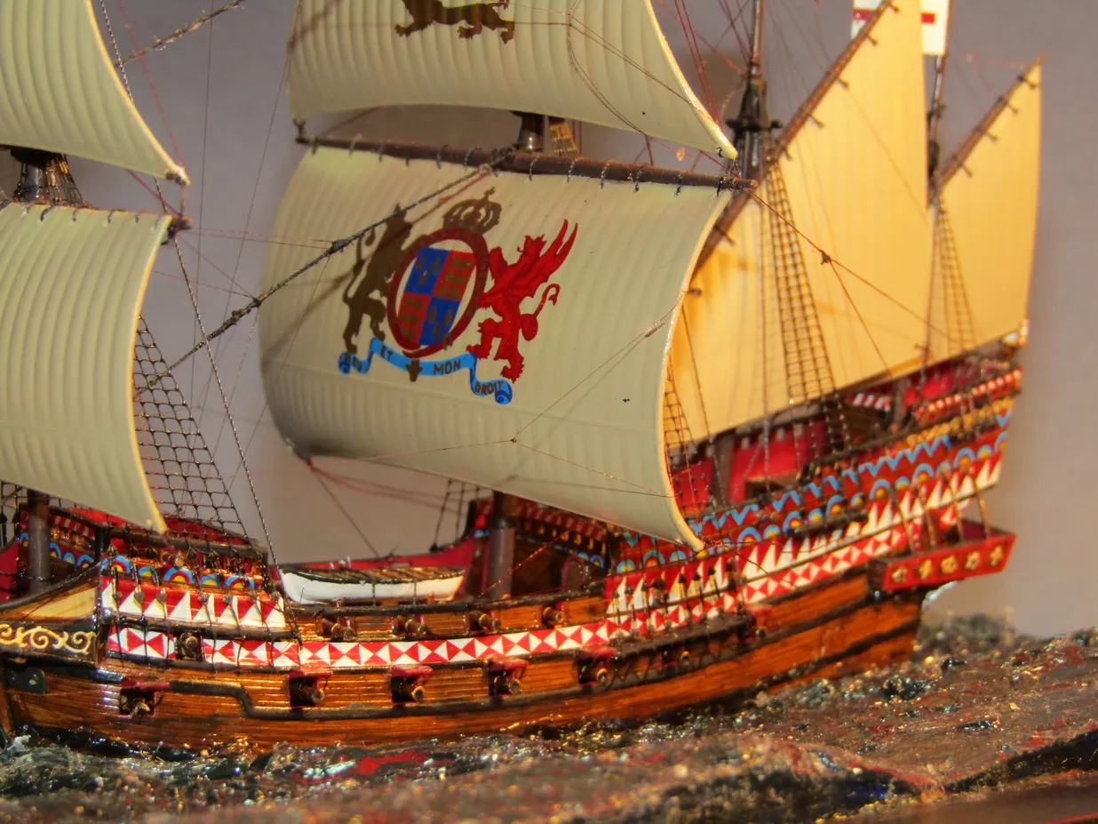 Модель корабля HMS “Revenge” 1577 - Верфь на Столе