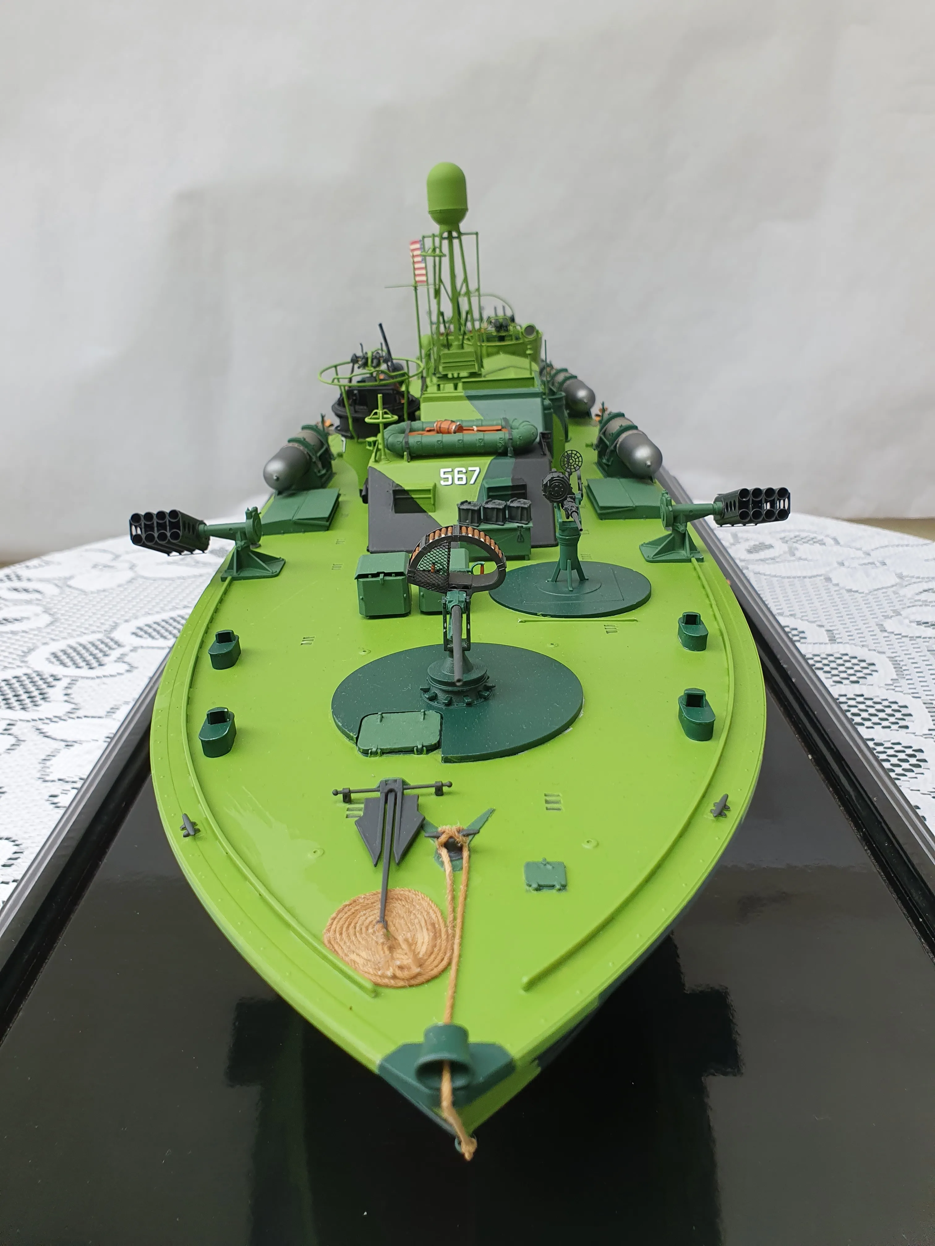 Модель корабля ELCO 80 TORPEDO BOAT PT-567 - Верфь на Столе