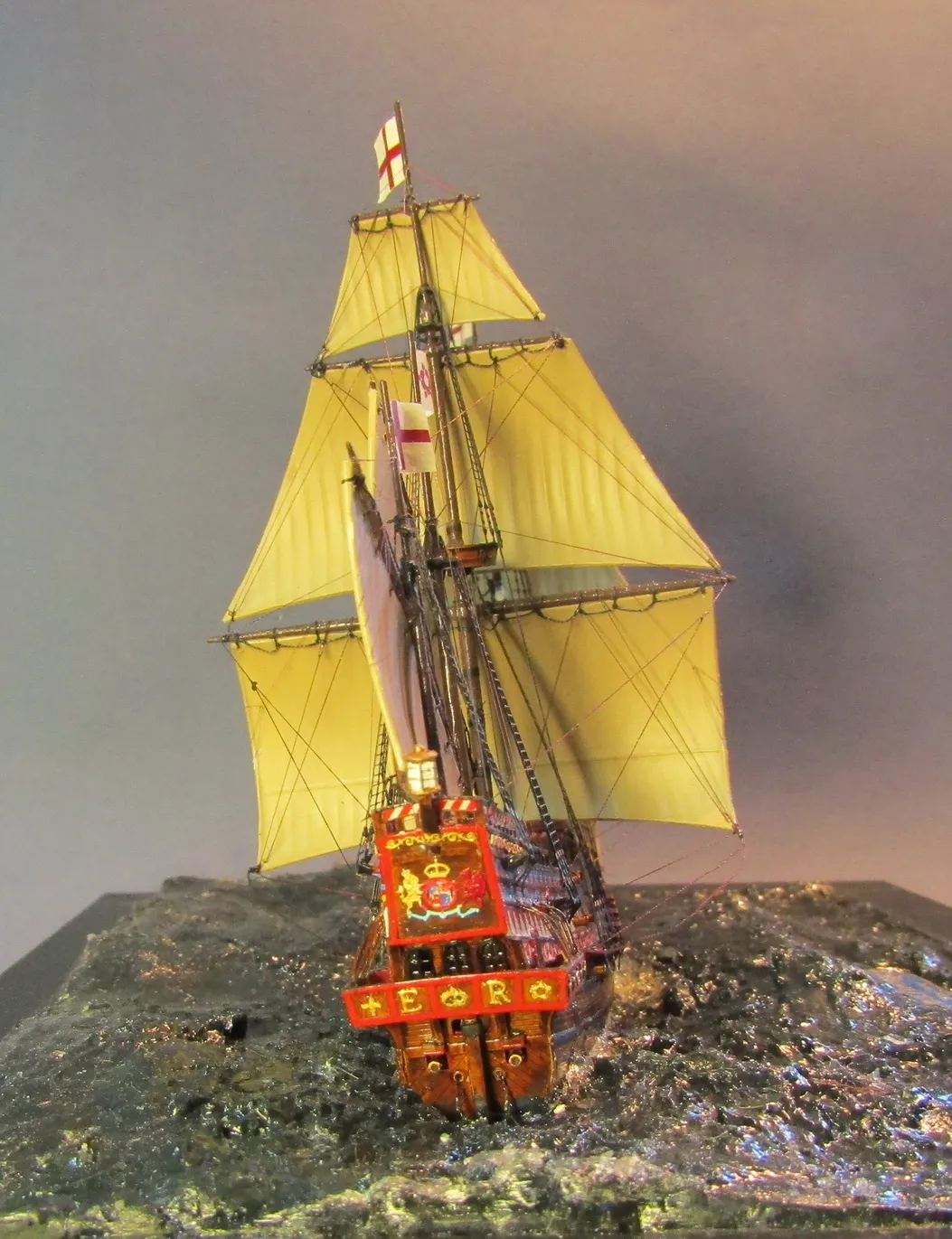 Модель корабля HMS “Revenge” 1577 - Верфь на Столе