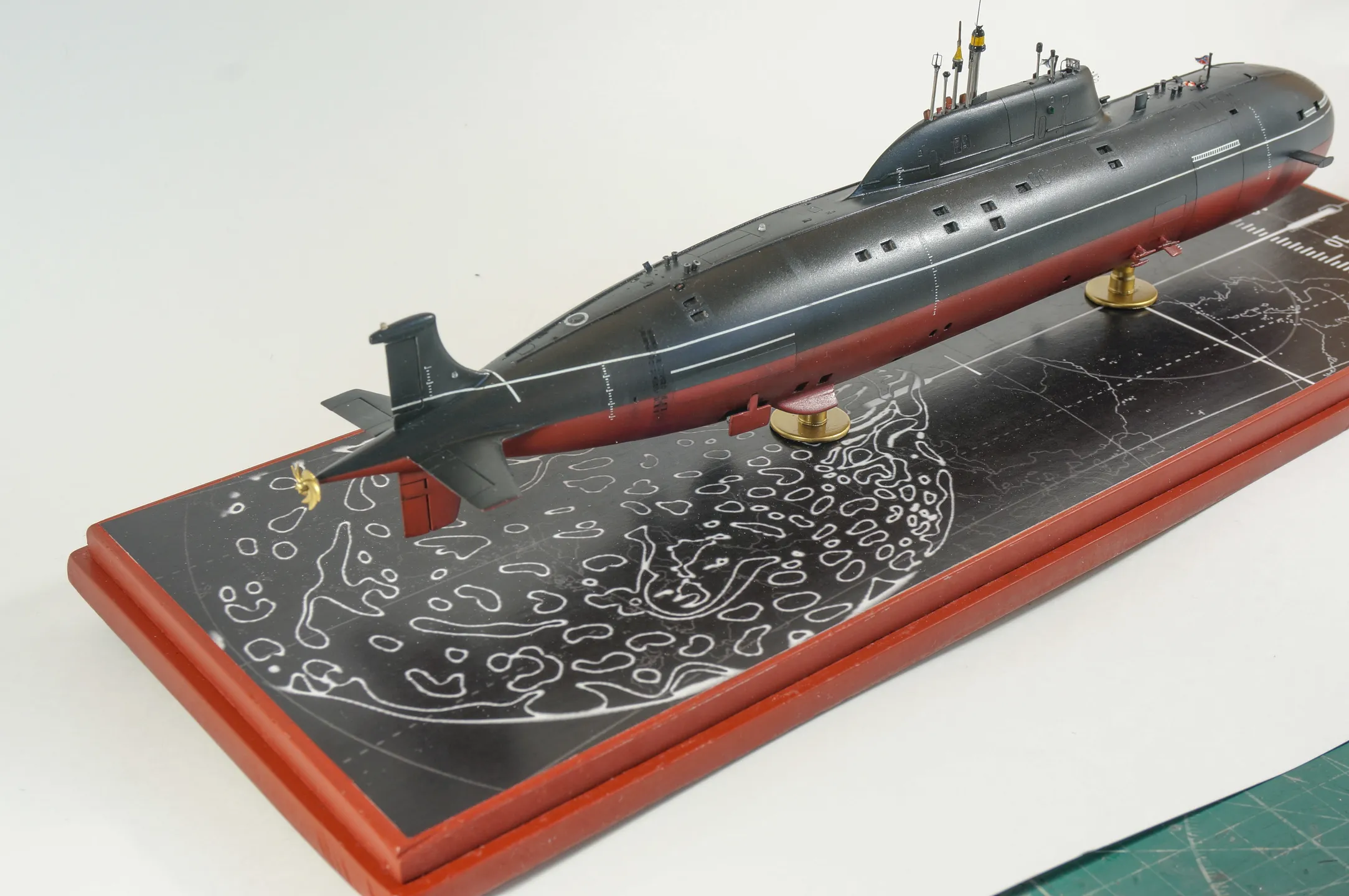 Модель корабля Подводня лодка К-335 «Гепард» - Верфь на Столе