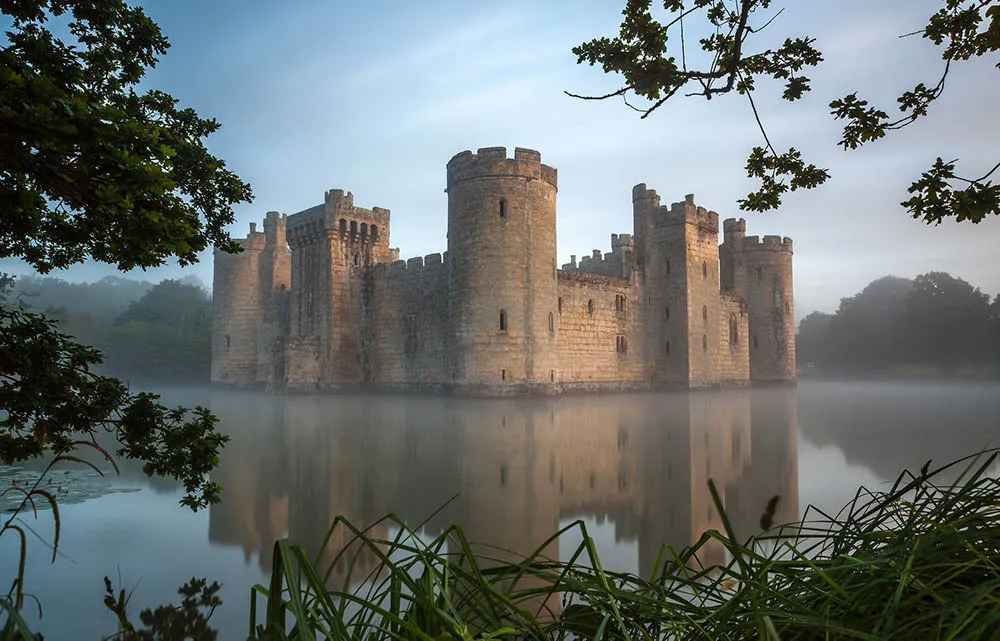 керамический конструктор купить Замок Bodiam, 5850 деталей
