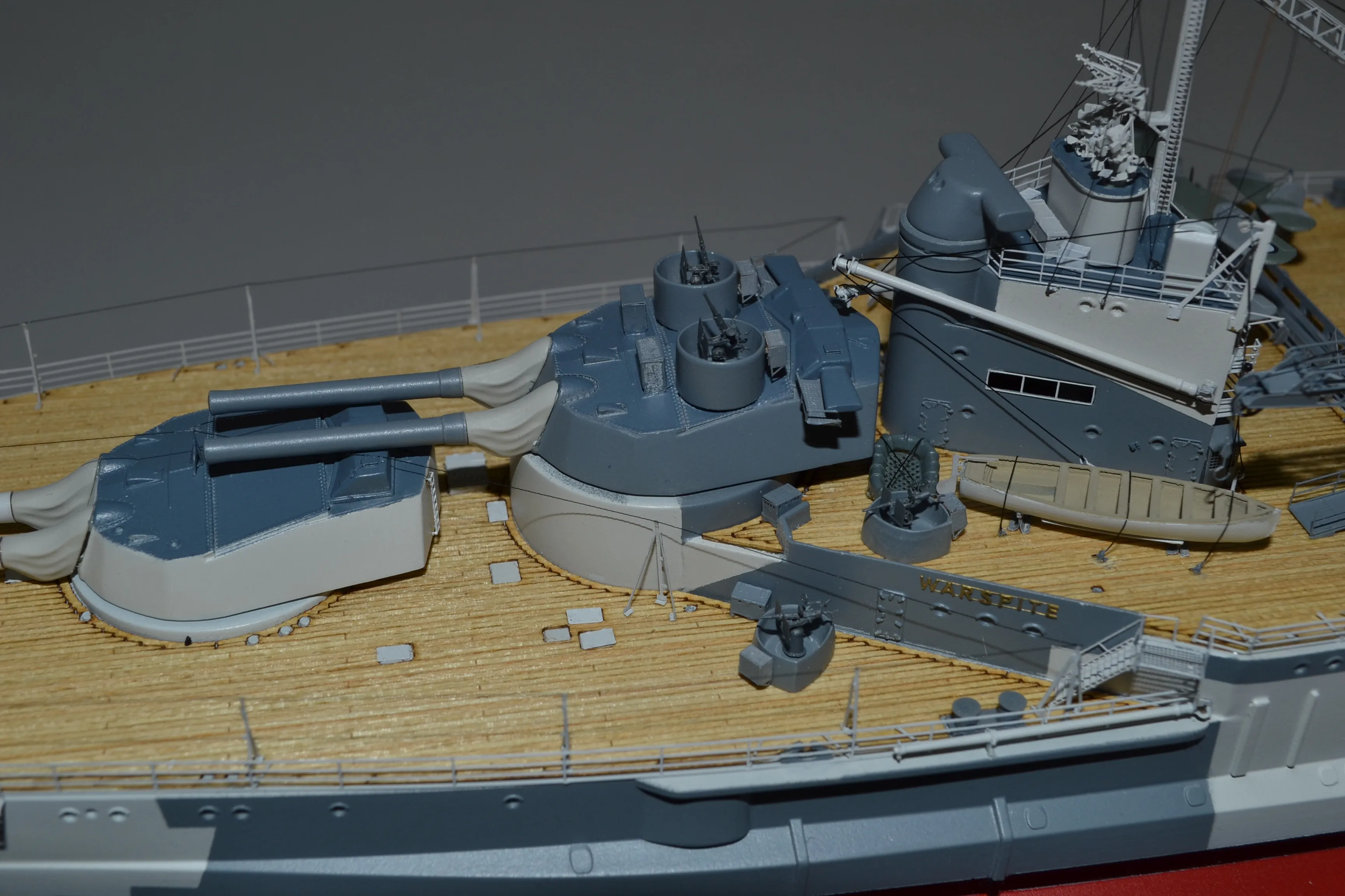 Модель корабля Линкор «Warspite» - Верфь на Столе