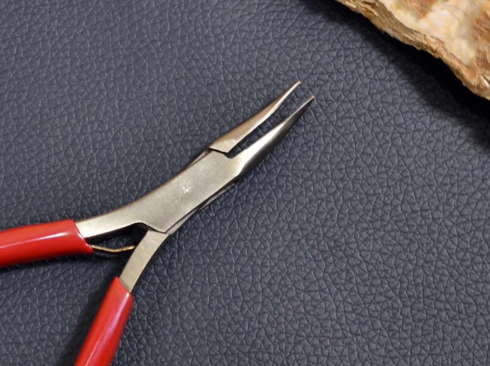 Изогнутые узкогубцы 130 мм