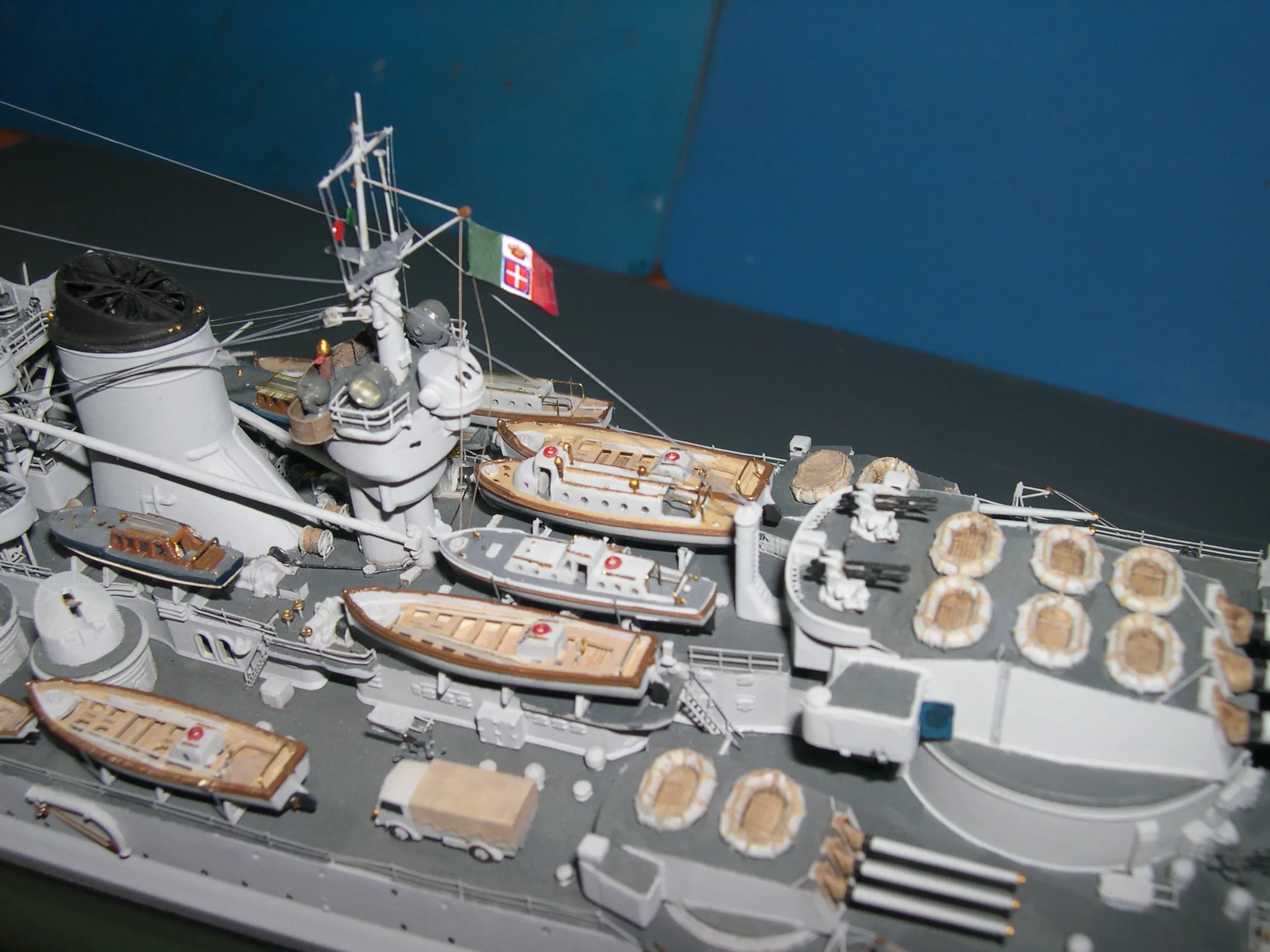 Модель корабля линкор R.N. Roma - Верфь на Столе