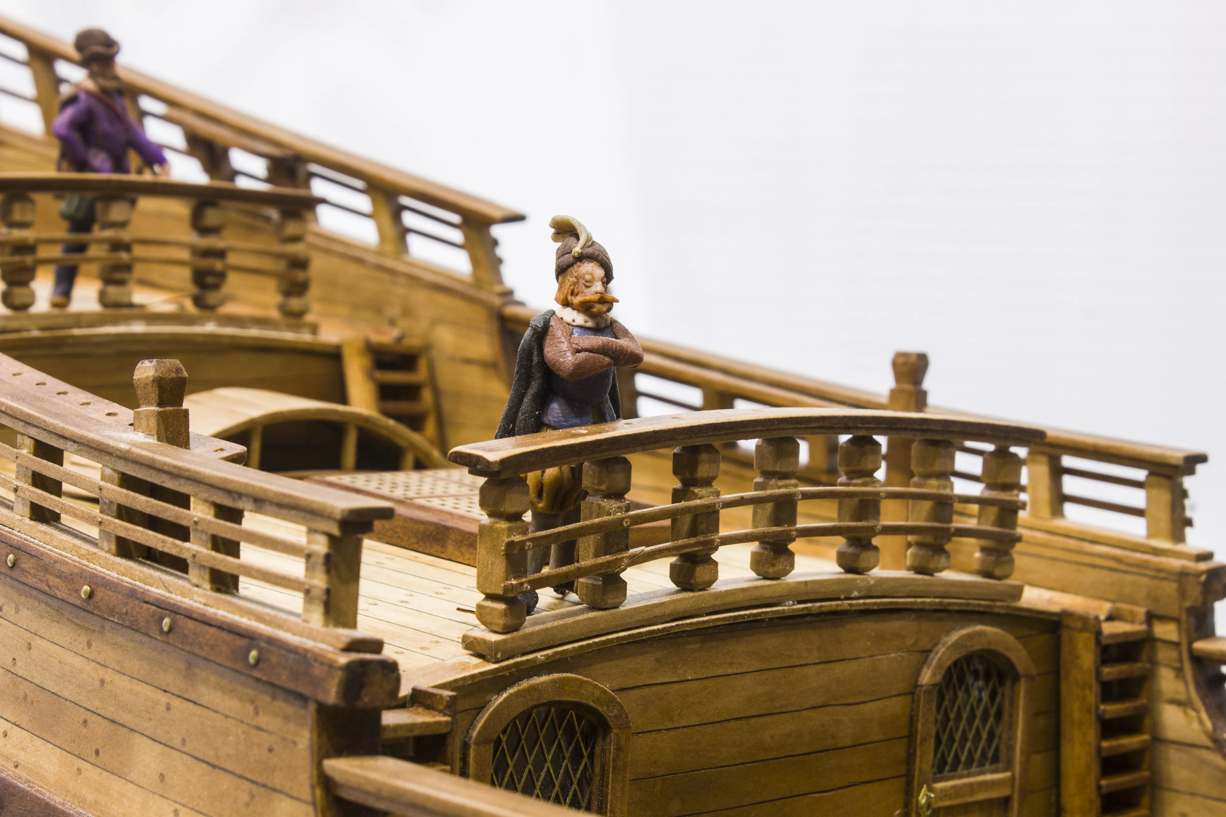 Модель корабля Английский галеон 16-го века  - Верфь на Столе