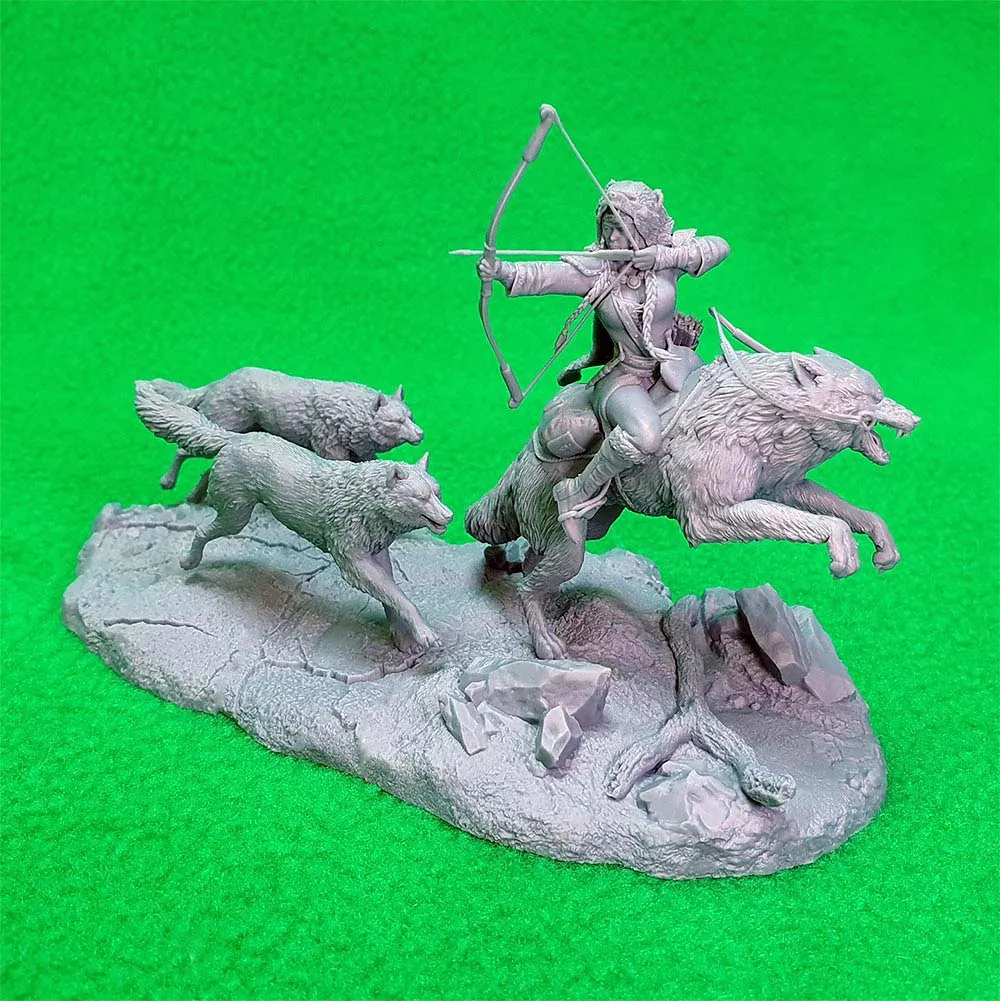 Миниатюра "Василиса на волке"