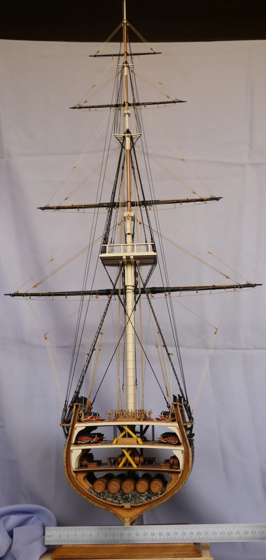 Модель корабля Фрегат "Конституция" - Верфь на Столе