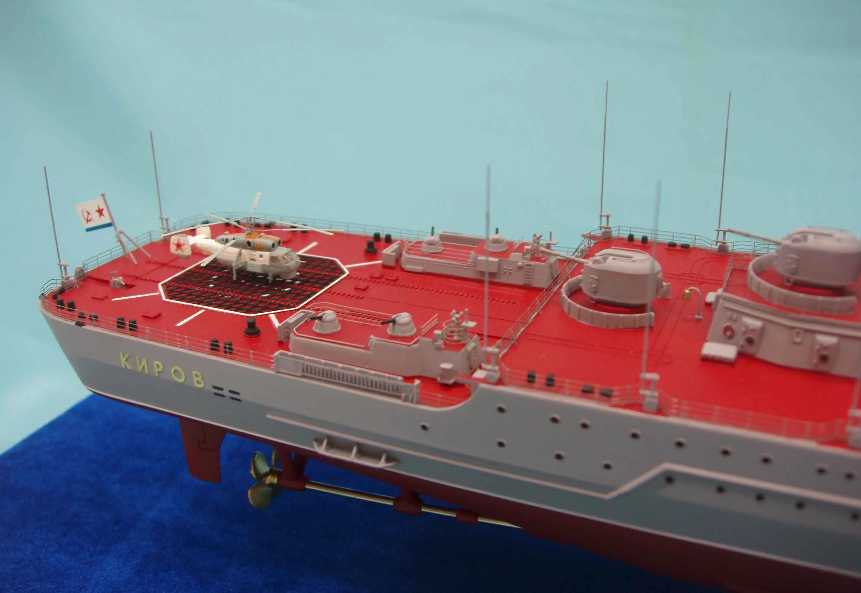 Модель корабля ТАРкр «Киров» - Верфь на Столе