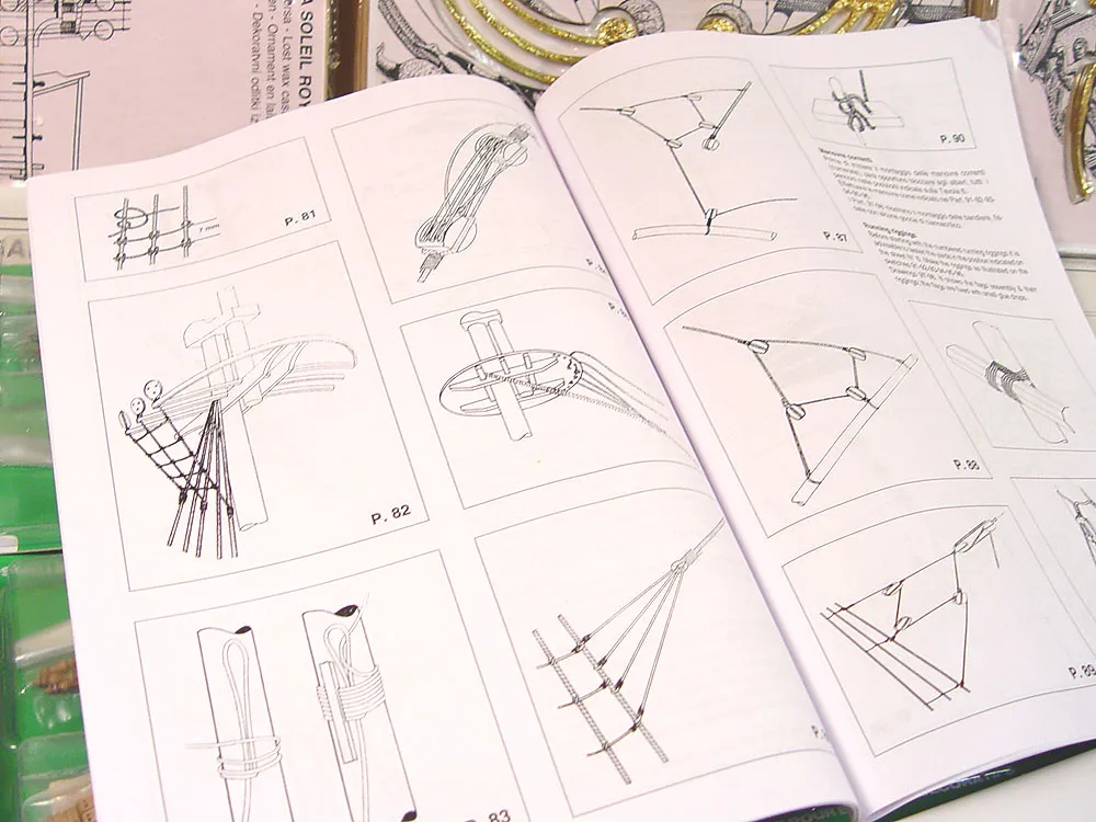 Модель корабля своими руками Le Soleil Royal