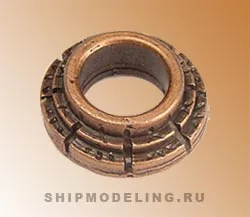 Брюканец с орнаментом, под бронзу, 8 мм