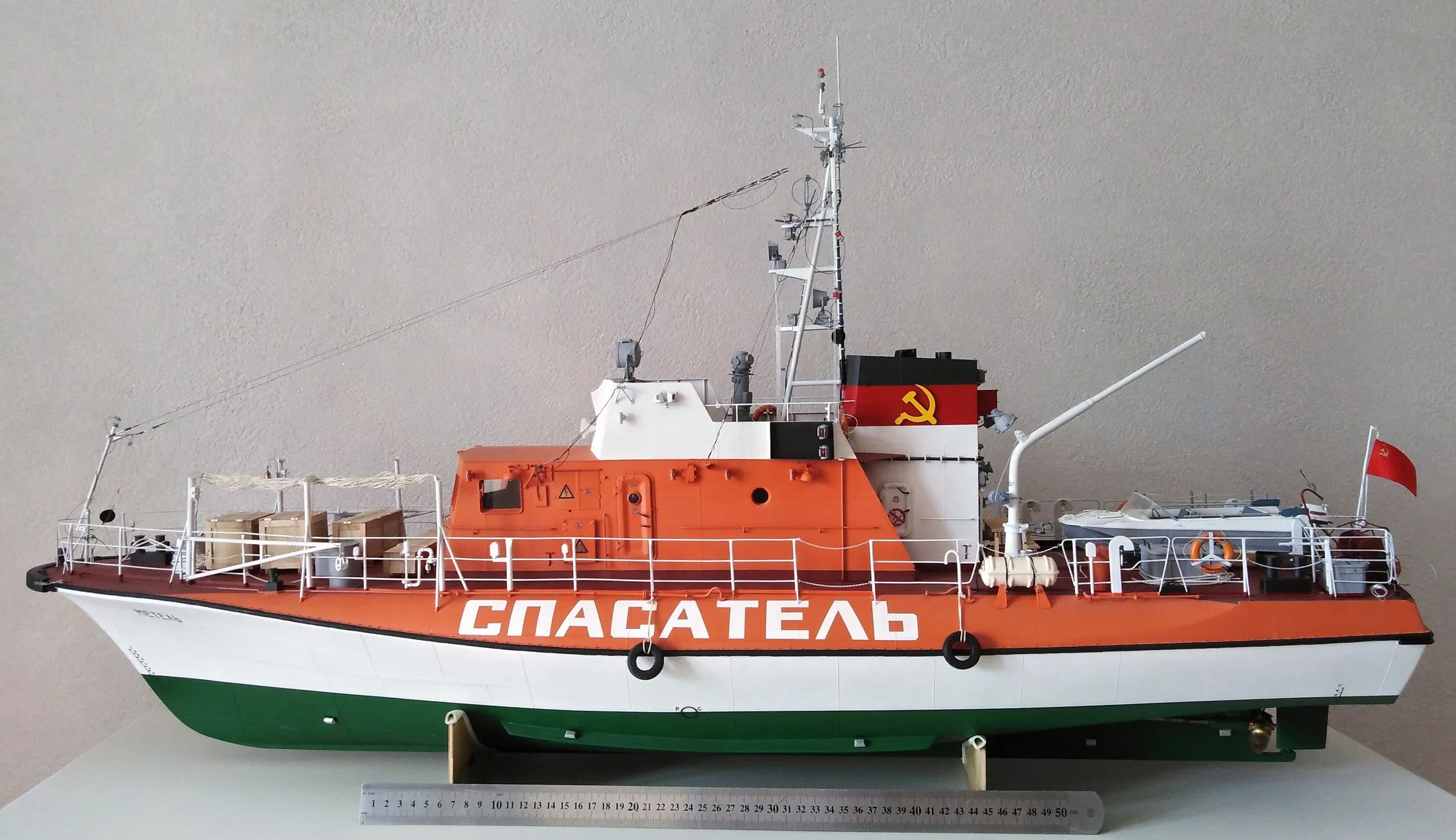 Модель корабля «Метель», проект 1458 - Верфь на Столе