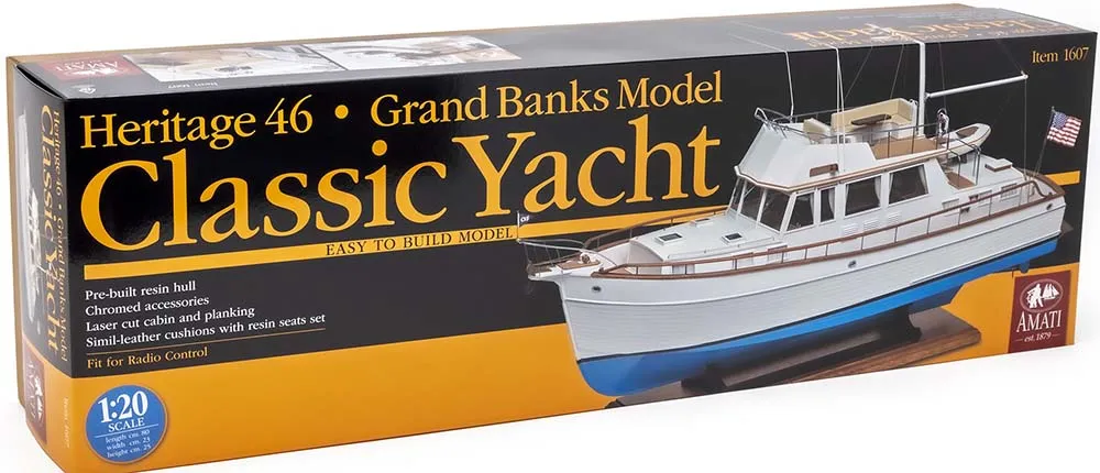 модель яхты Grand Banks 46 Classic