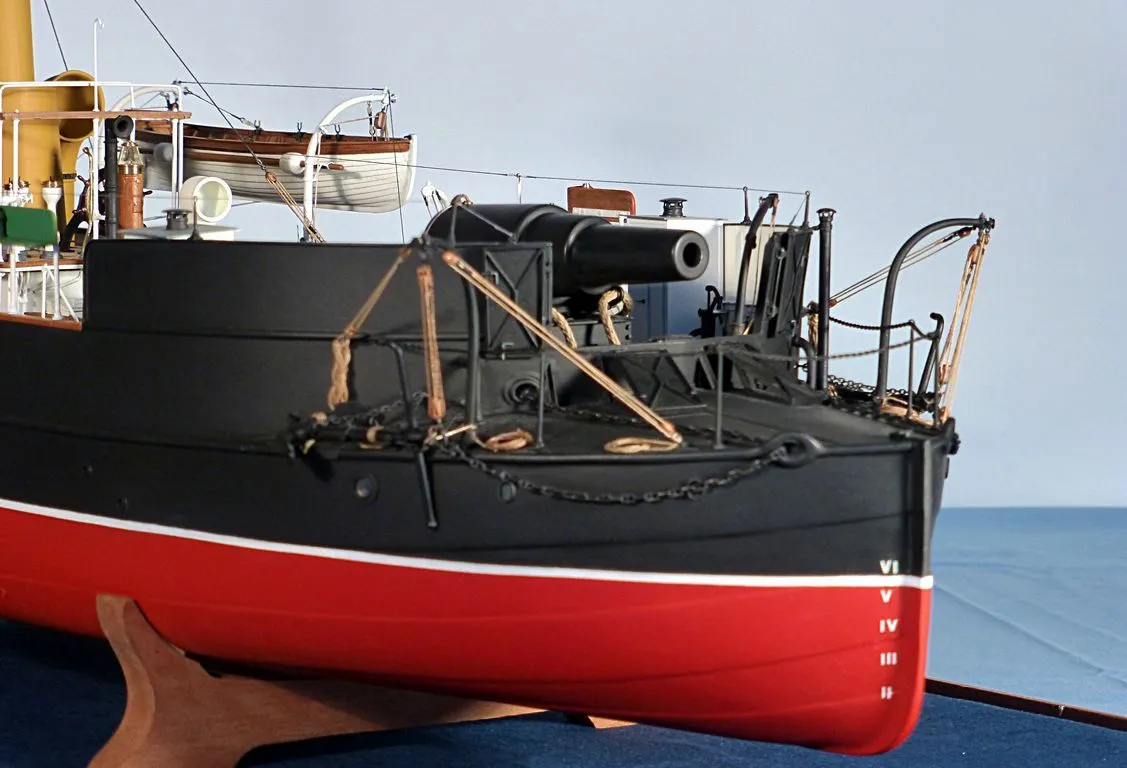 Модель корабля HMS FIDGET - Верфь на Столе