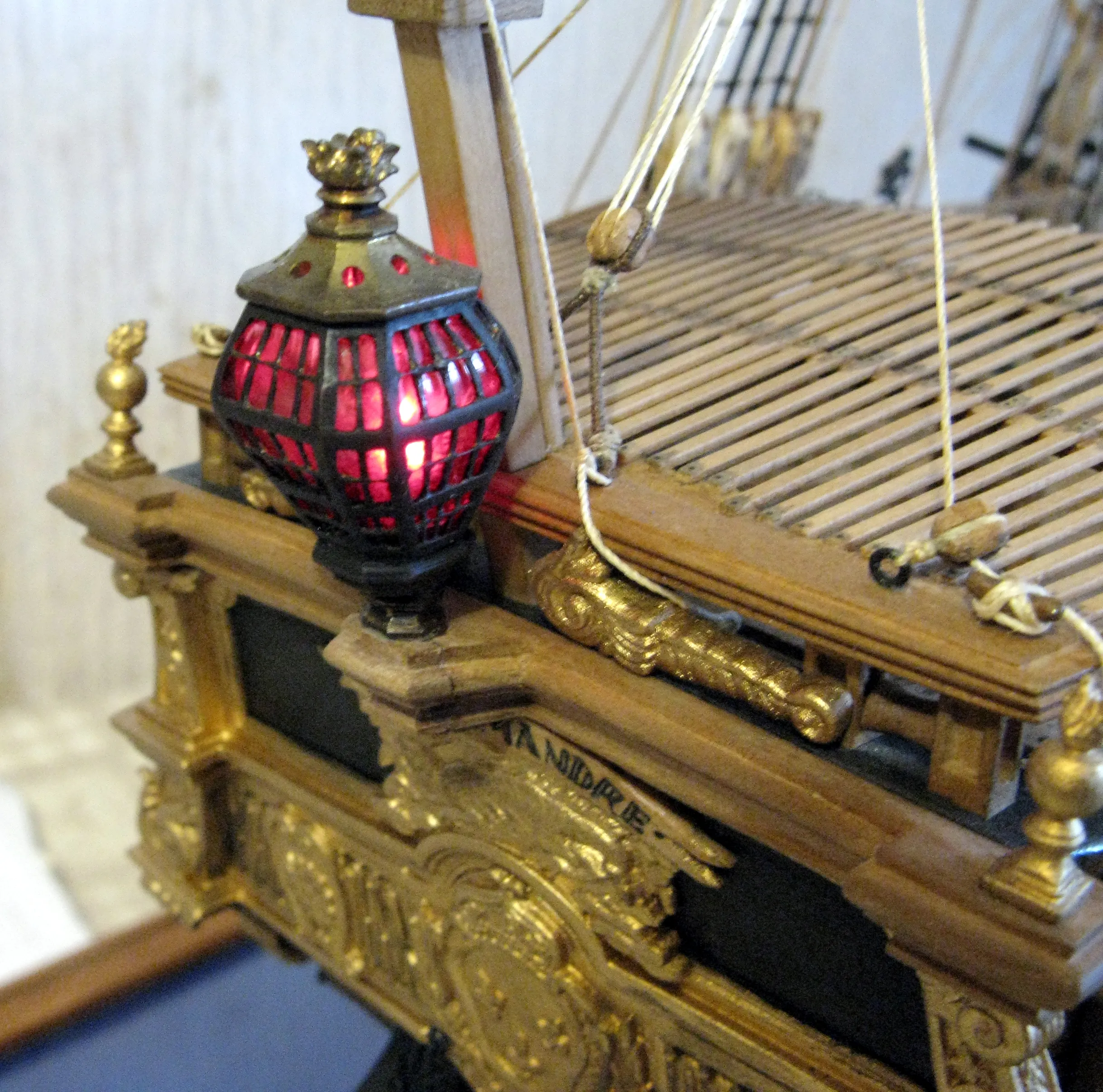 Модель корабля LA SALAMANDRE - Верфь на Столе