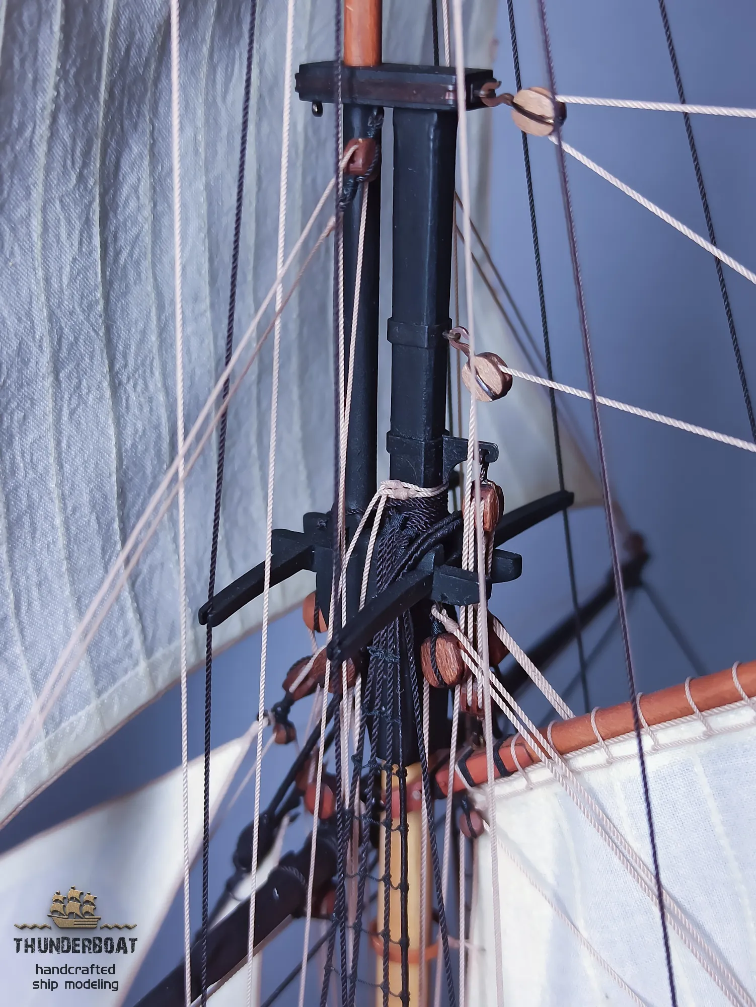 Модель корабля Тендер «Авось» - Верфь на Столе