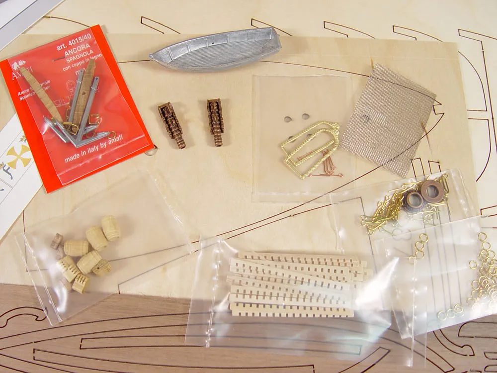 модель корабля Nina