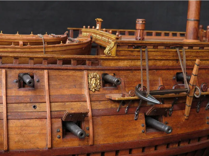 La Nereide, 1724 + чертежи