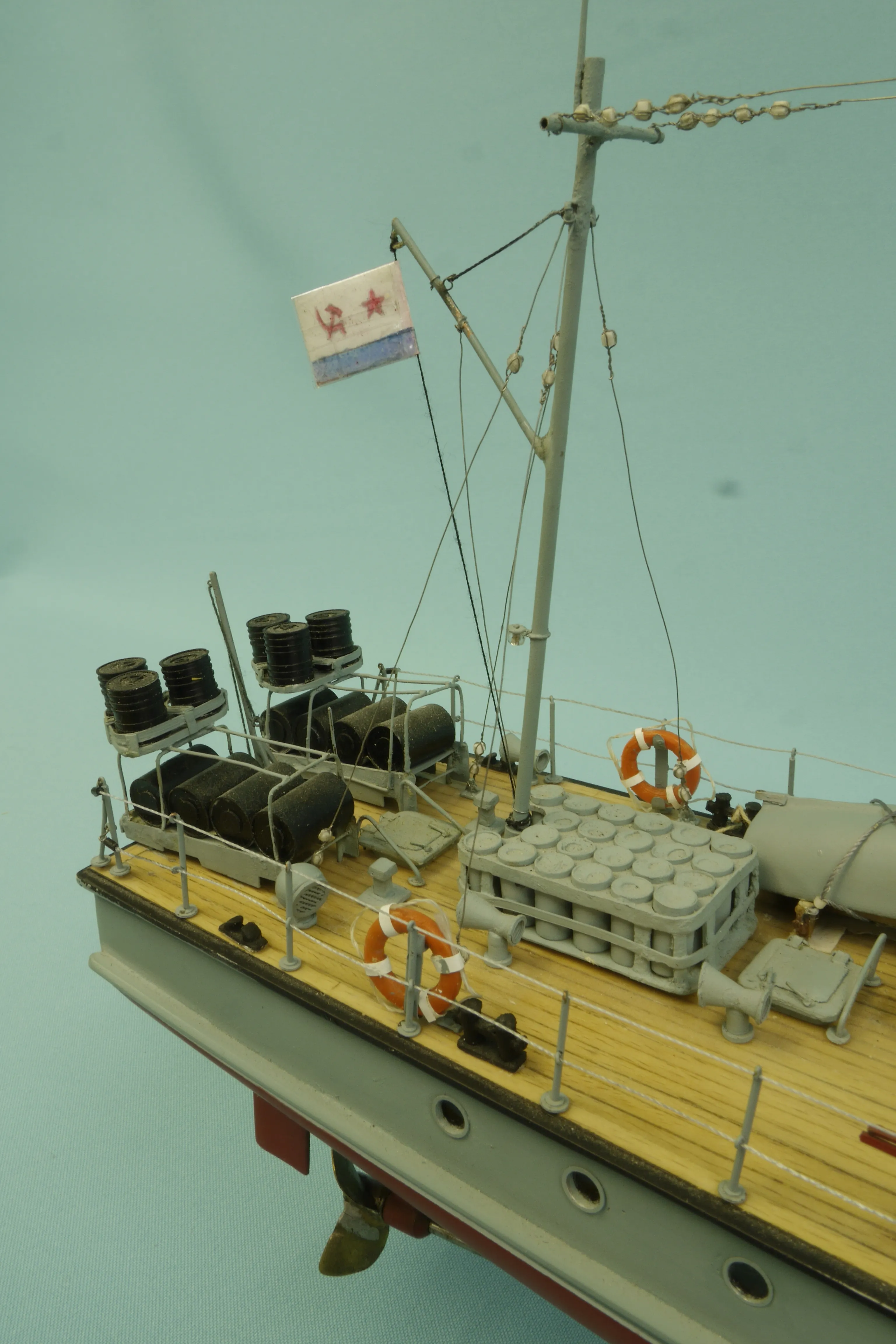 Модель корабля «Малый Охотник» типа МО-4 - Верфь на Столе