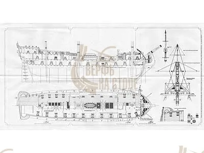 66-ти пушечный корабль Святой Евстафий Плакида