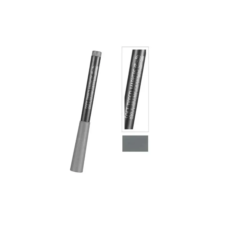 Маркер для пластика, серый