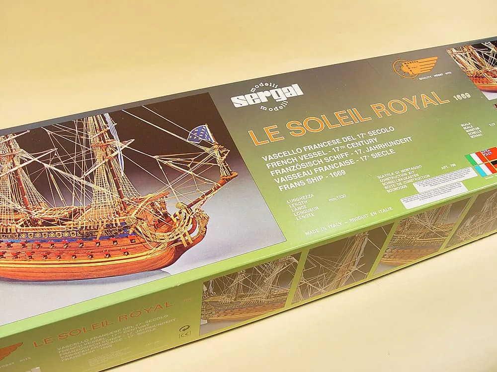 Модель корабля своими руками Le Soleil Royal