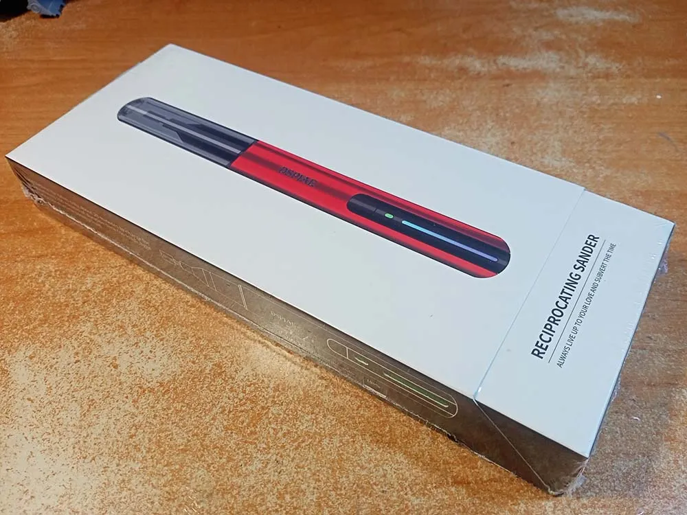 Аккумуляторная миниатюрная линейная шлифмашинка 