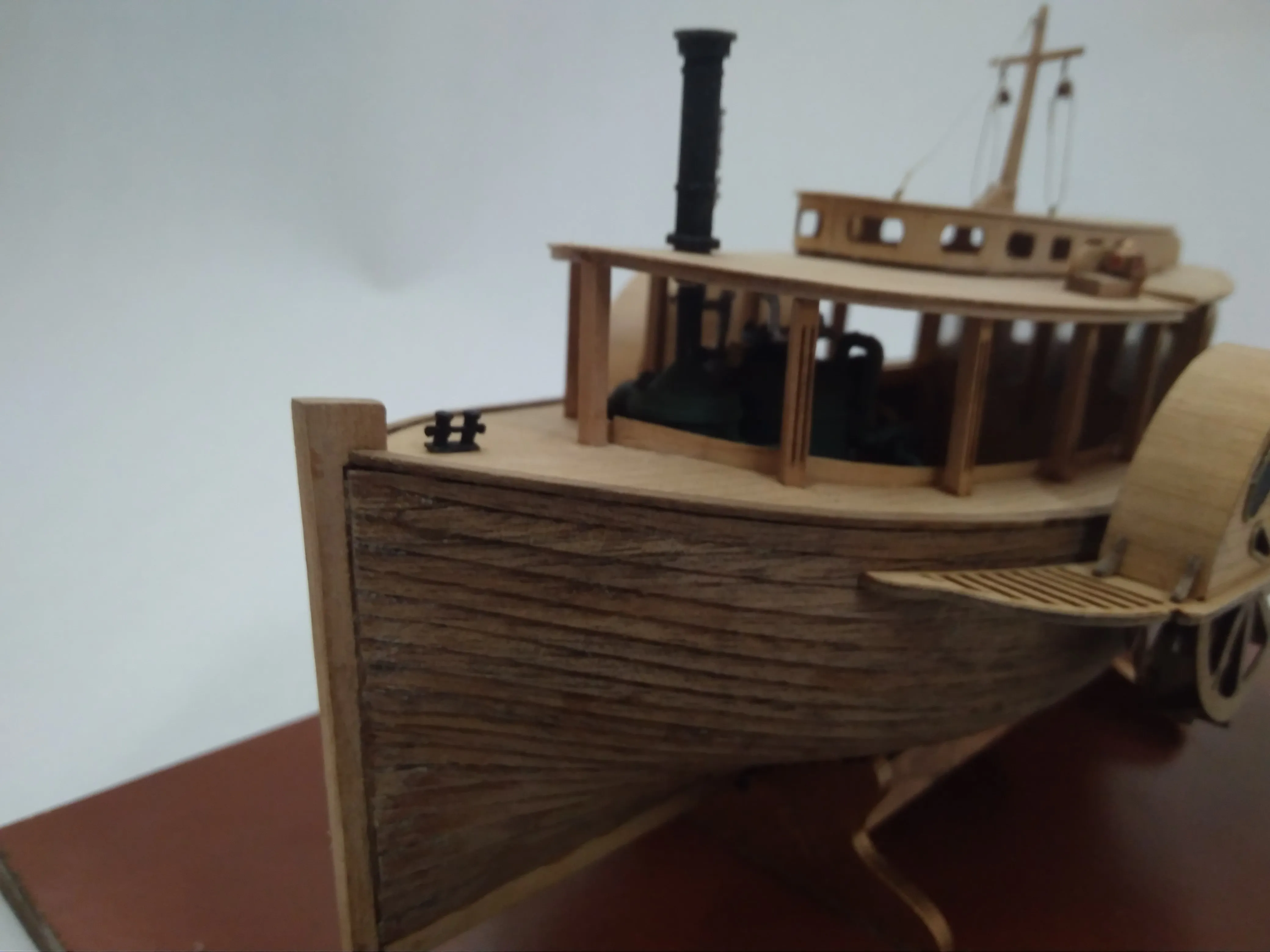 Модель корабля Паровой колесный катер «Абрау-Дюрсо» - Верфь на Столе