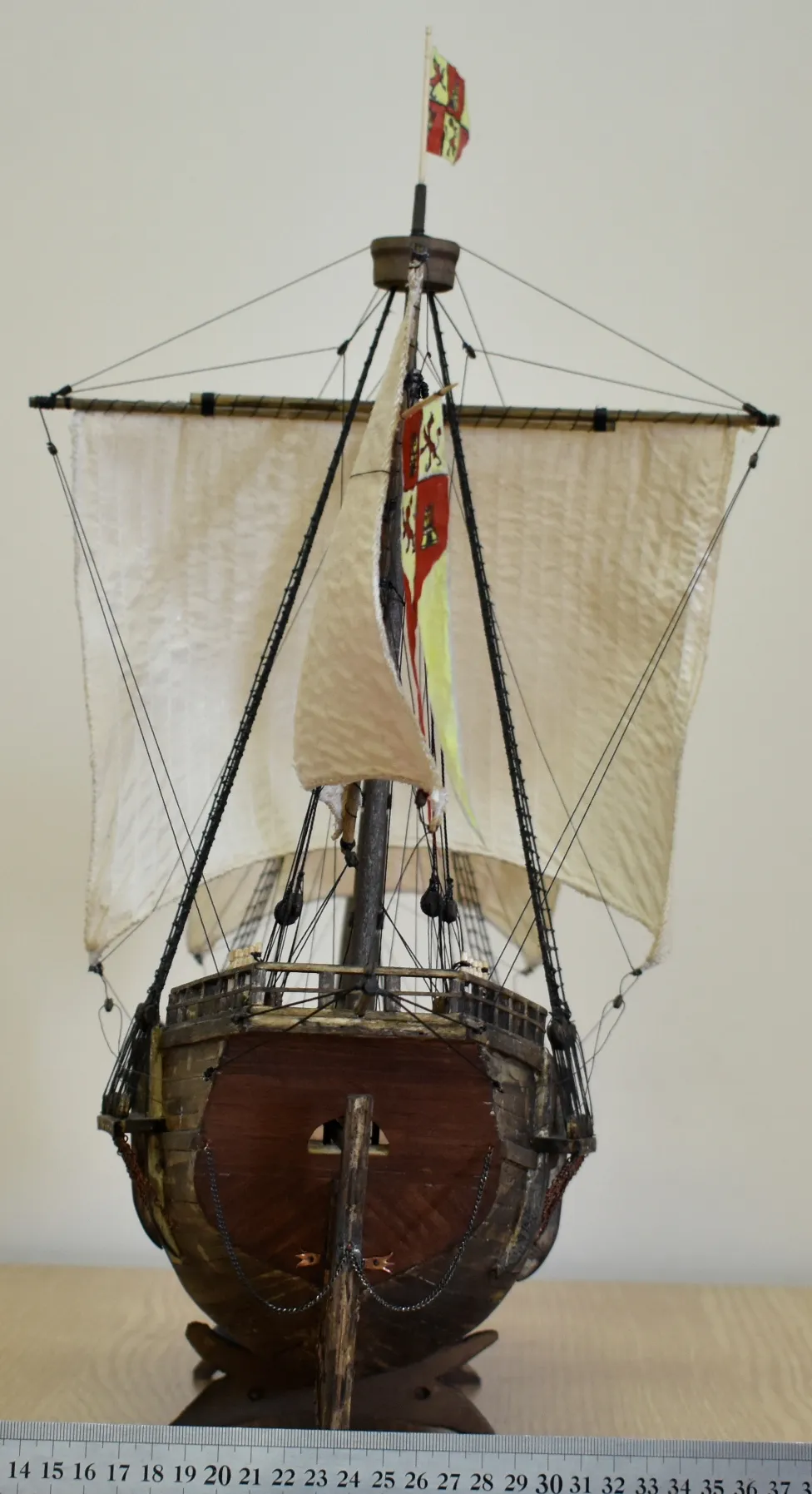 Модель корабля Каравелла «Пинта» - Верфь на Столе
