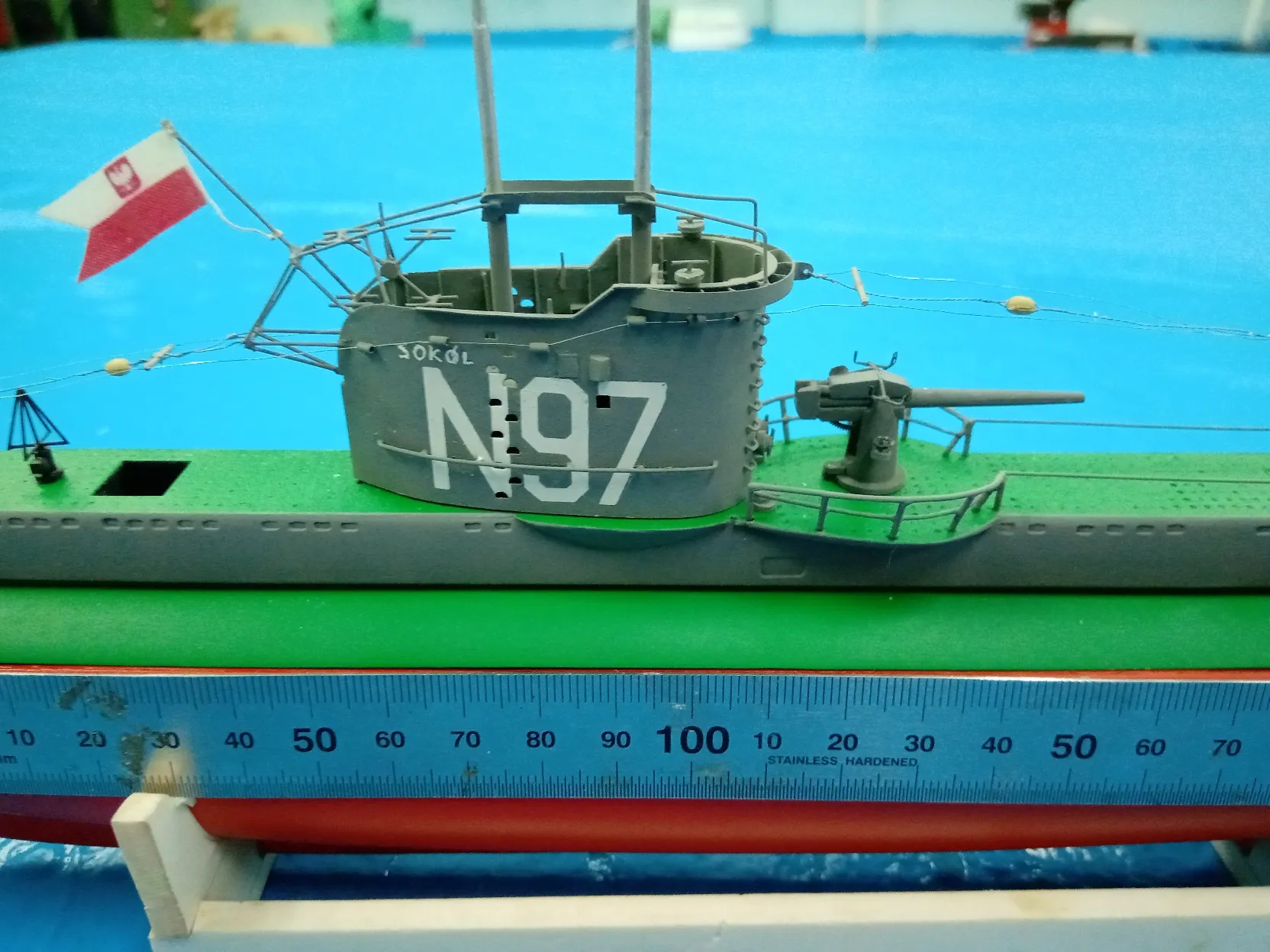 Модель корабля Sokół - Верфь на Столе