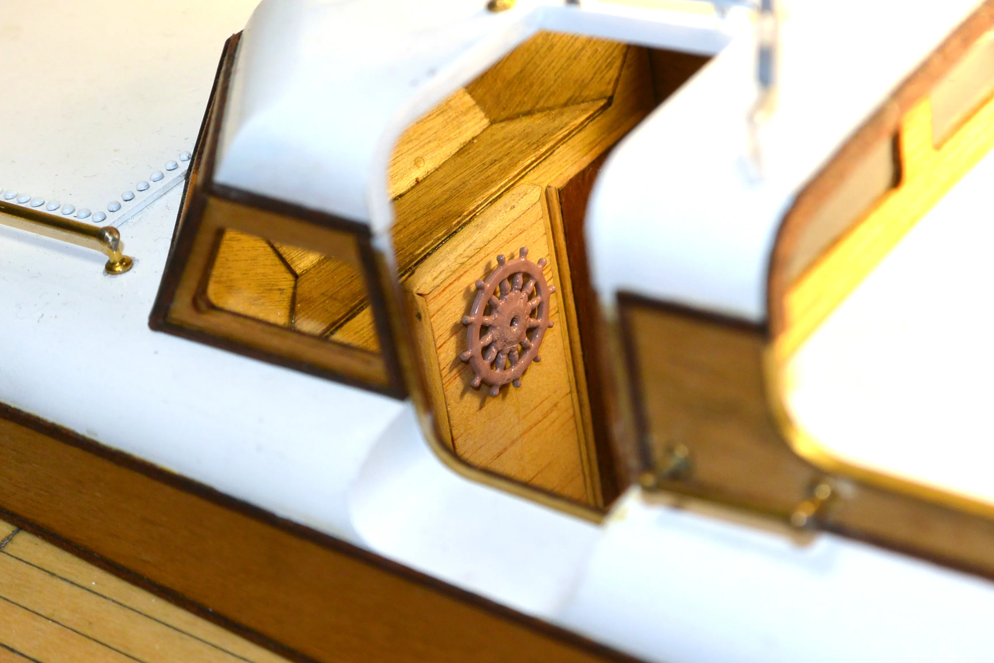 Модель корабля Адмиралтейский катер пр. 371Б - Верфь на Столе