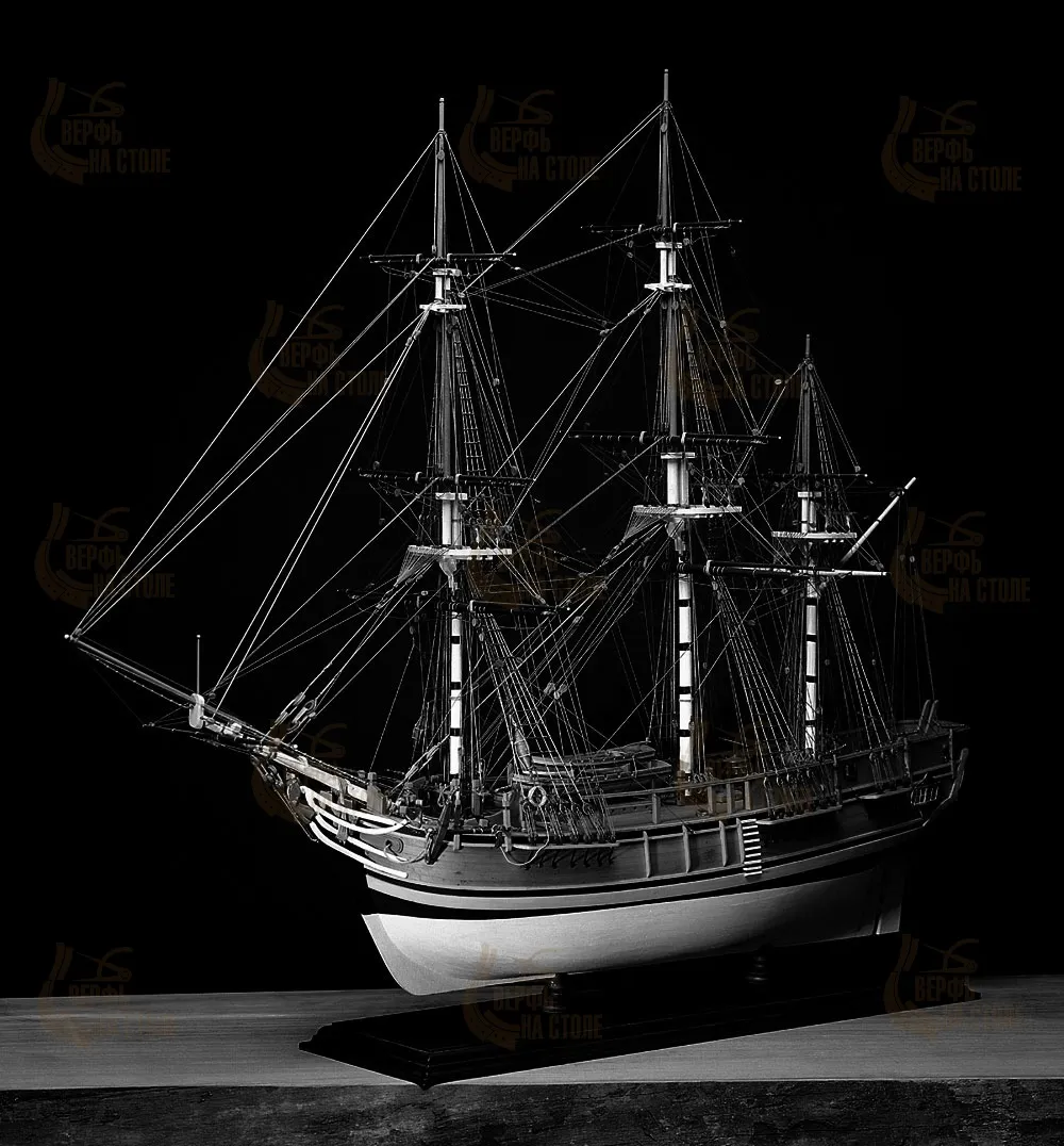 Чертеж корабля HMS Bounty