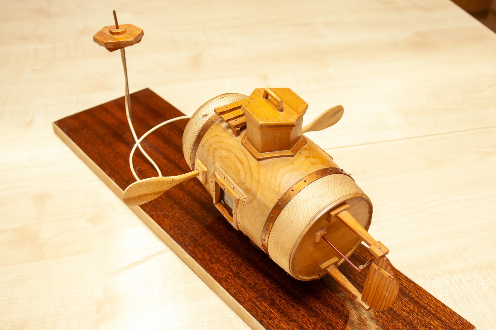 Модель корабля Подводная лодка Никонова 1724г - Верфь на Столе