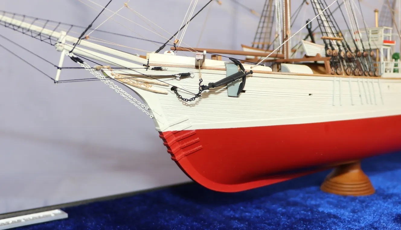 Модель корабля Барк "Паркуа-Па?" - Верфь на Столе