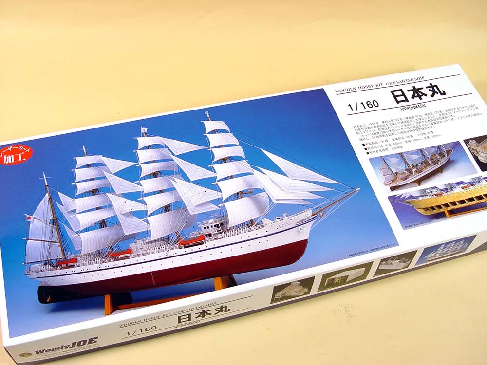 деревянная модель парусника Nippon Maru