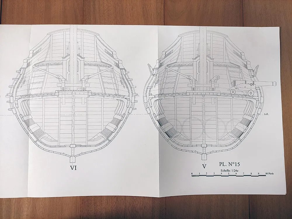 La Volage, 1693 + чертежи