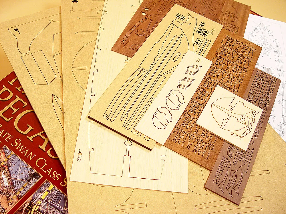 HMS PEGASUS+ (Премиум комплект декора и инструментов)