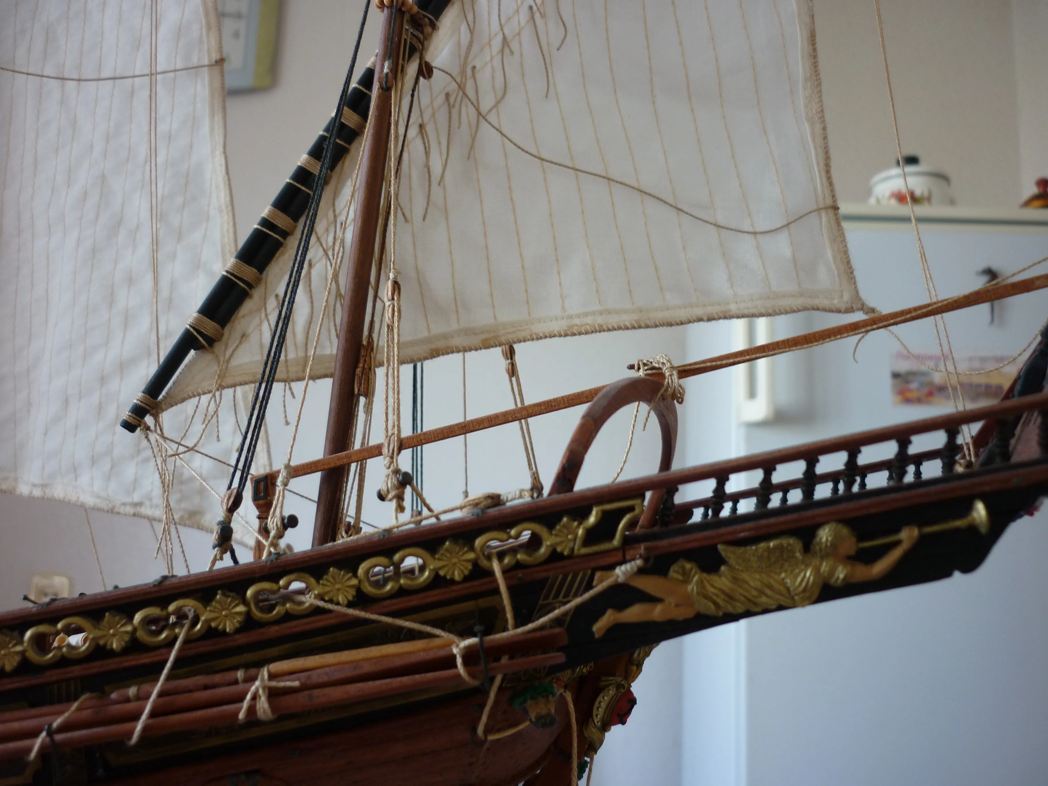 Модель корабля Шебека «Le Requin»  - Верфь на Столе