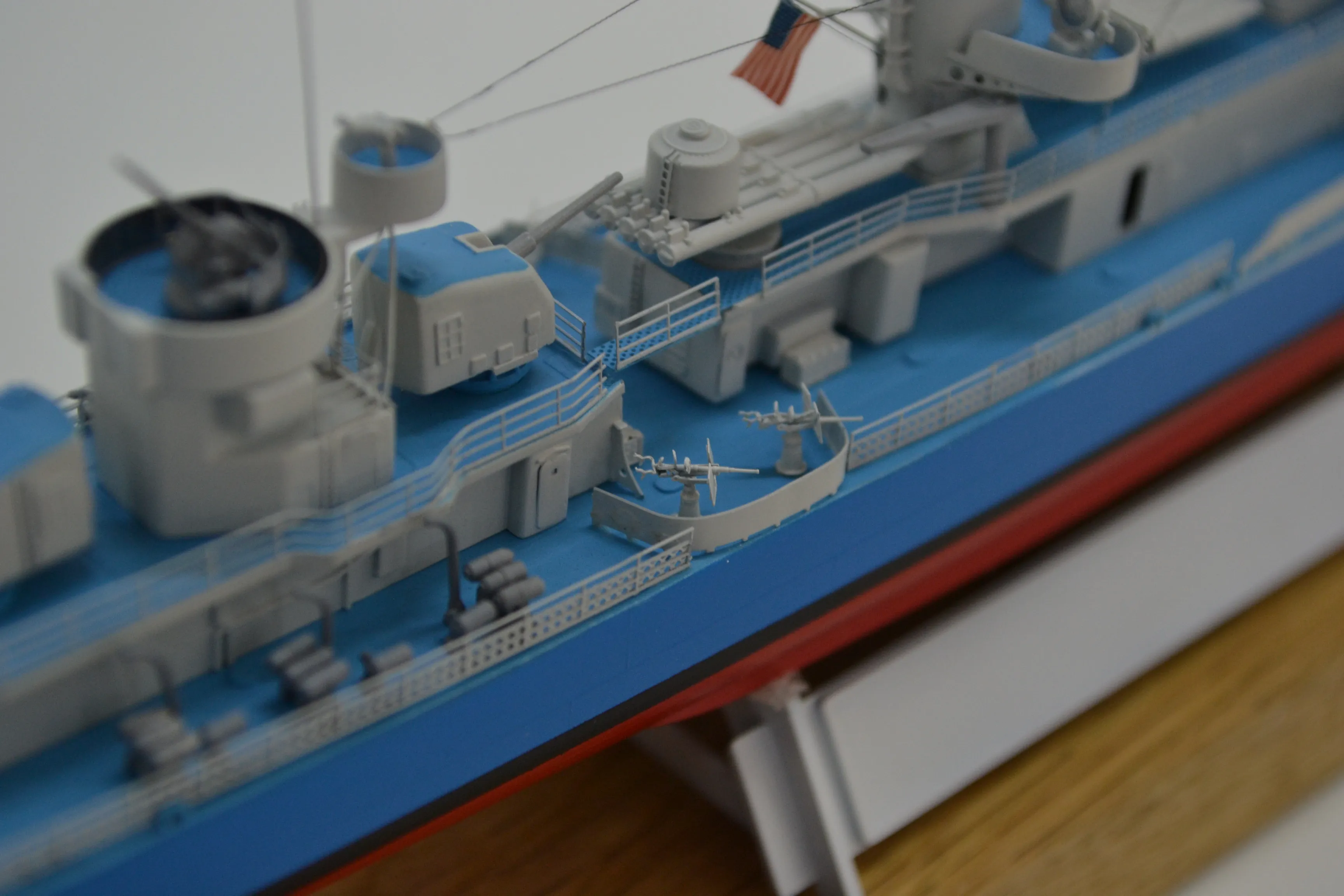 Модель корабля Эсминец USS "Thatcher" (DD-514) - Верфь на Столе