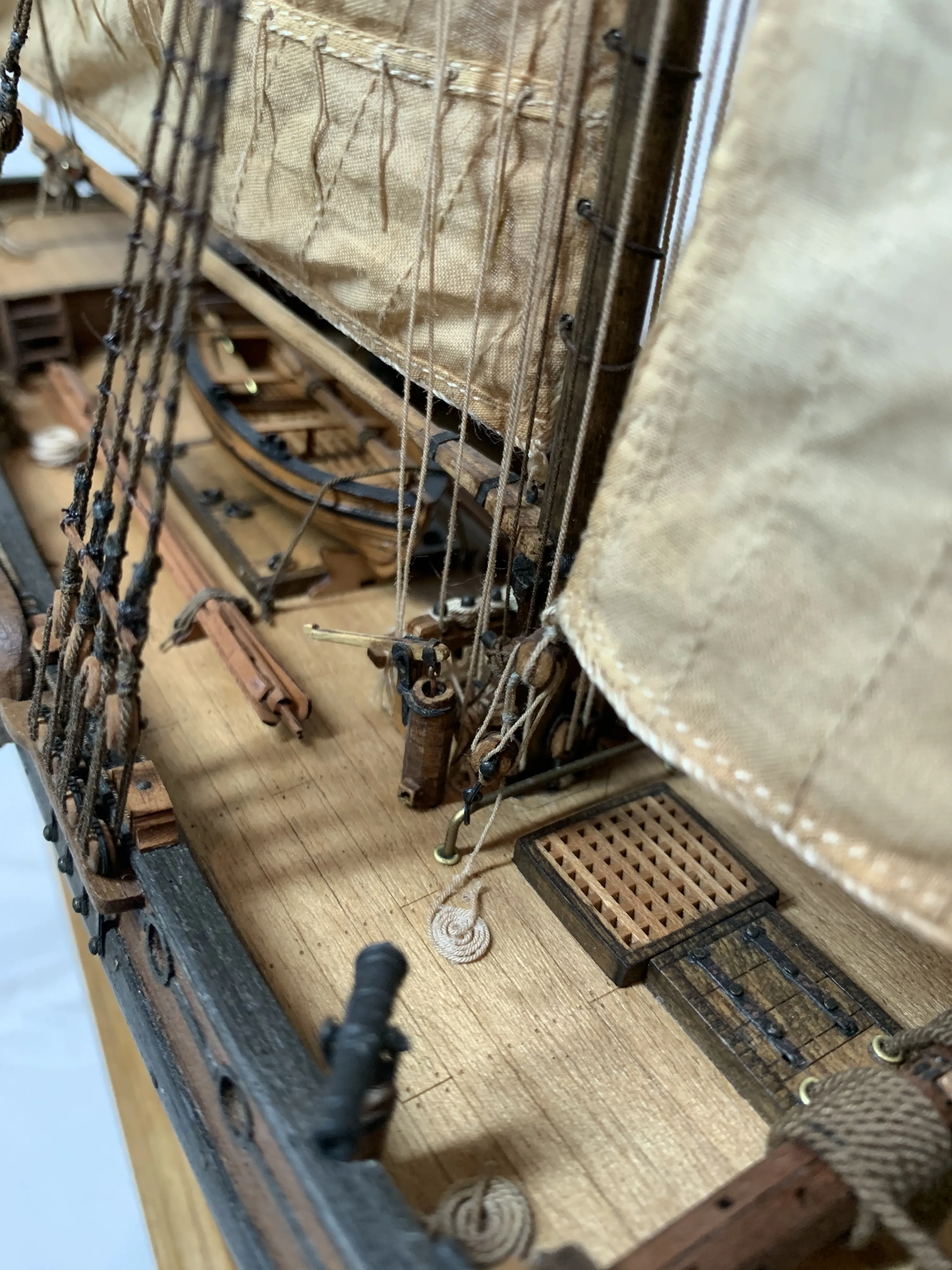 Модель корабля Бот "Святой Гавриил" - Верфь на Столе