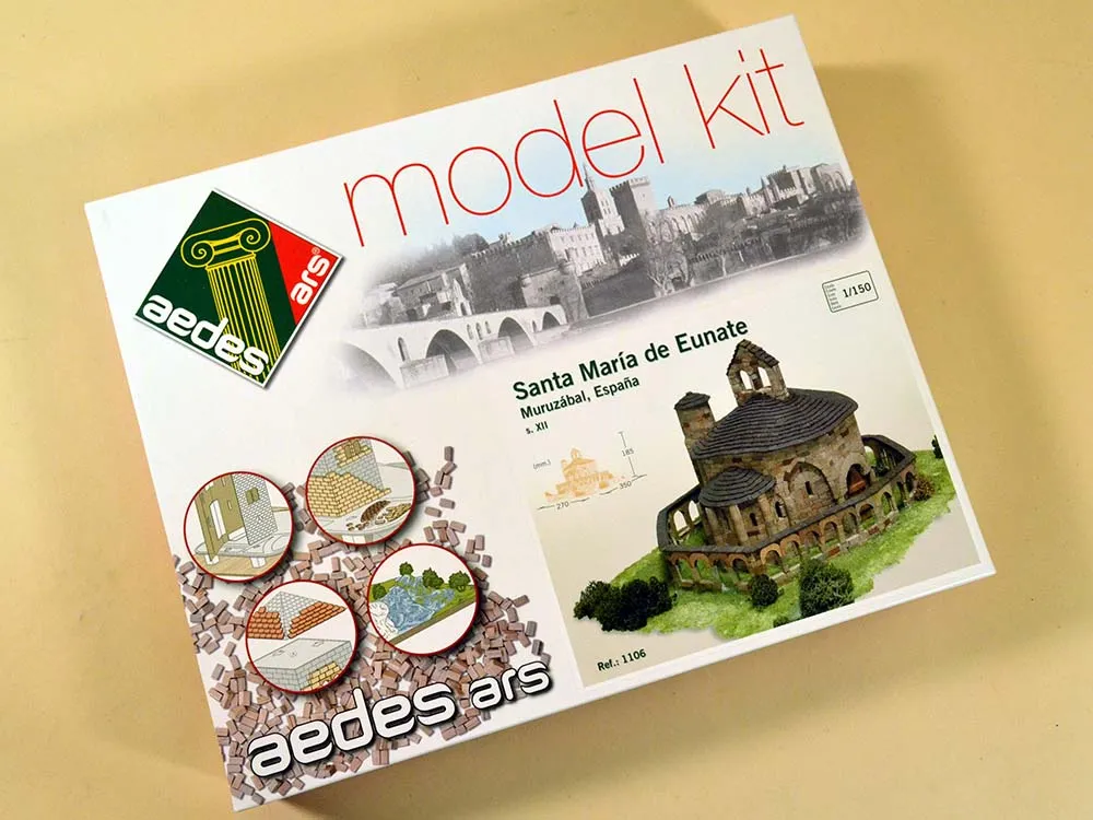 керамический конструктор Церковь Santa Maria de Eunate