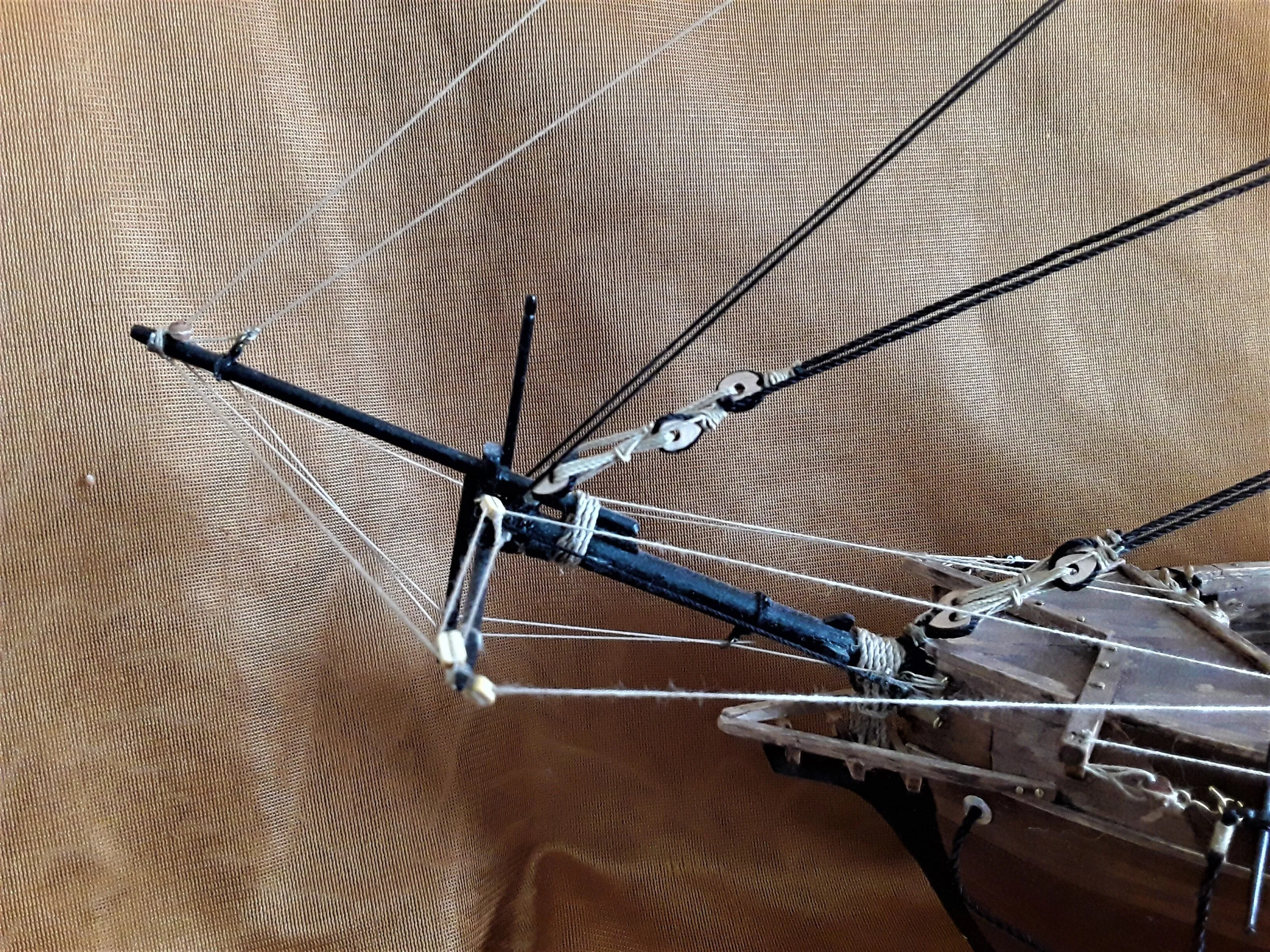 Модель корабля Бригантина "Zeus" - Верфь на Столе