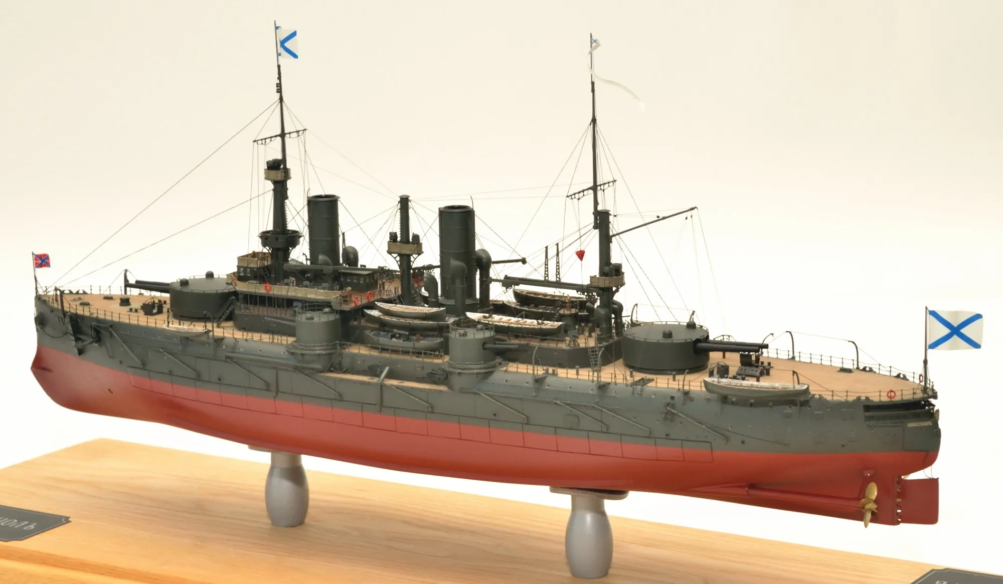 Модель корабля Эскадренный броненосец "Севастополь" - Верфь на Столе
