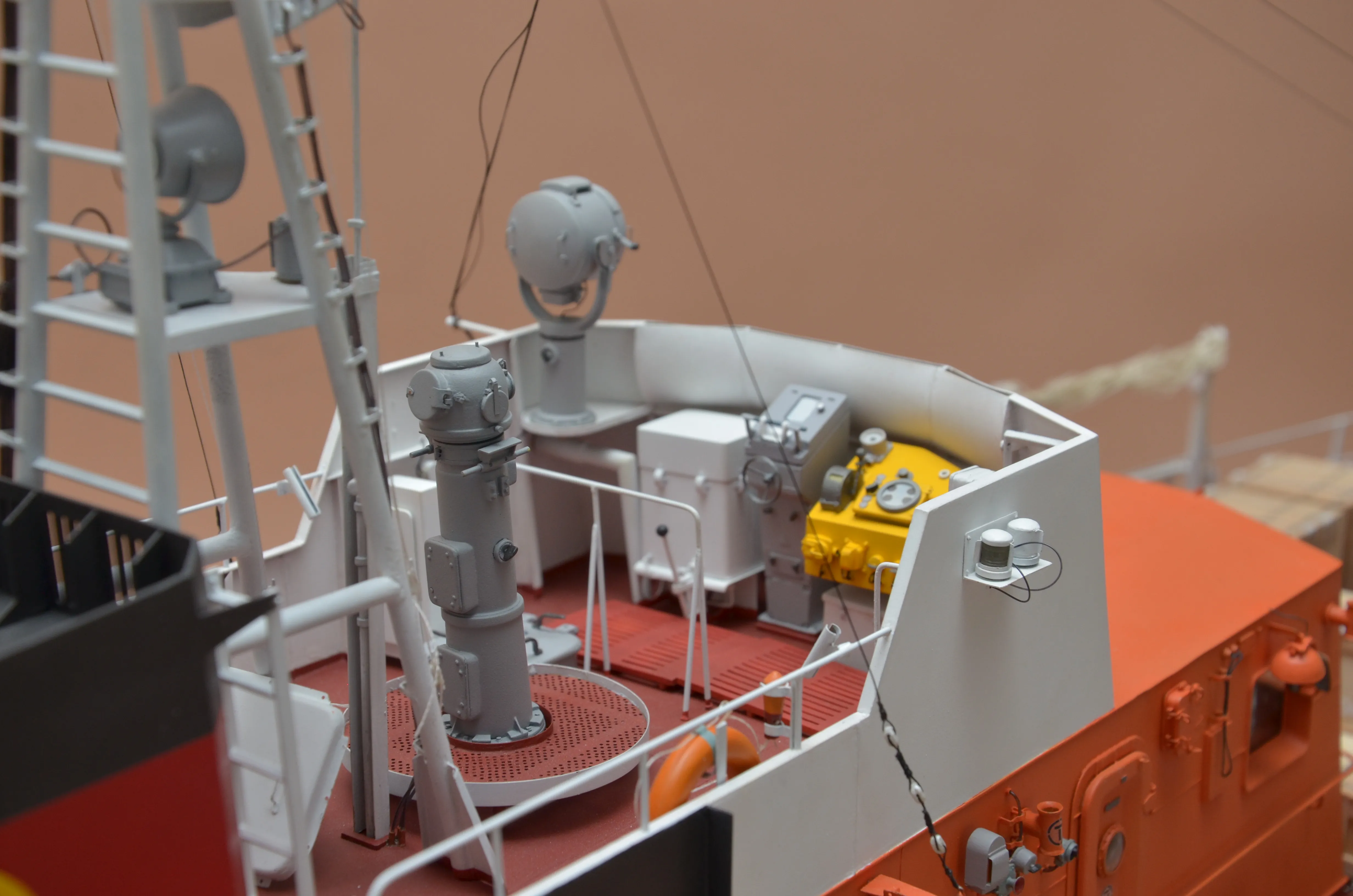 Модель корабля Всепогодный спасательный катер (ВСК) "МЕТЕЛЬ", пр. 1458 - Верфь на Столе